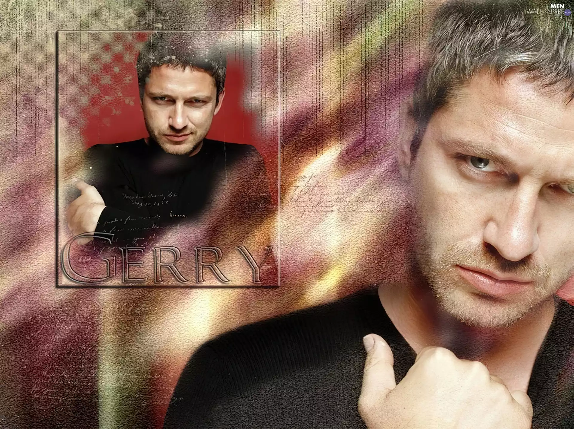 Gerard Butler, Black shirt