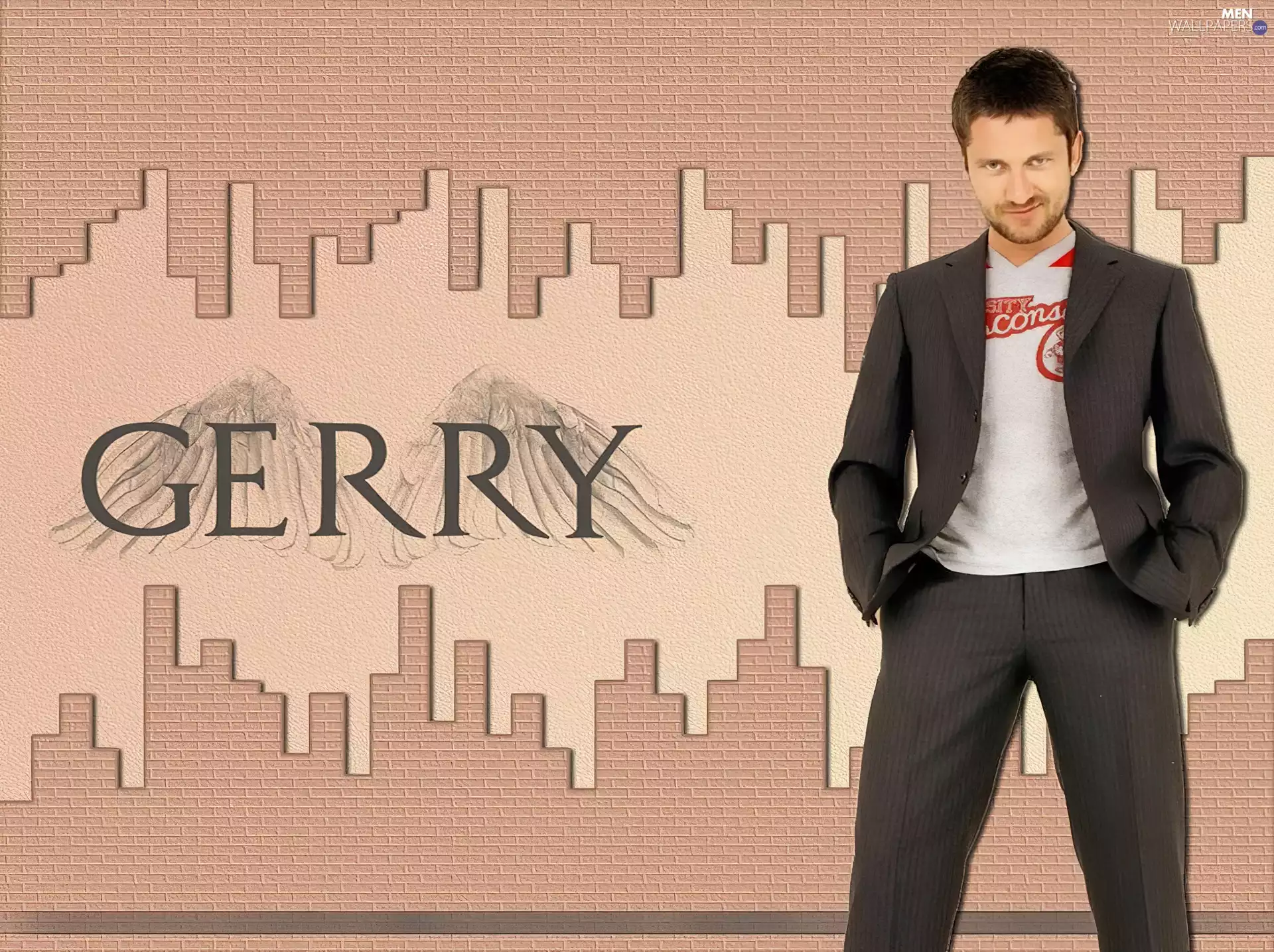 T-shirt, Gerard Butler, suite