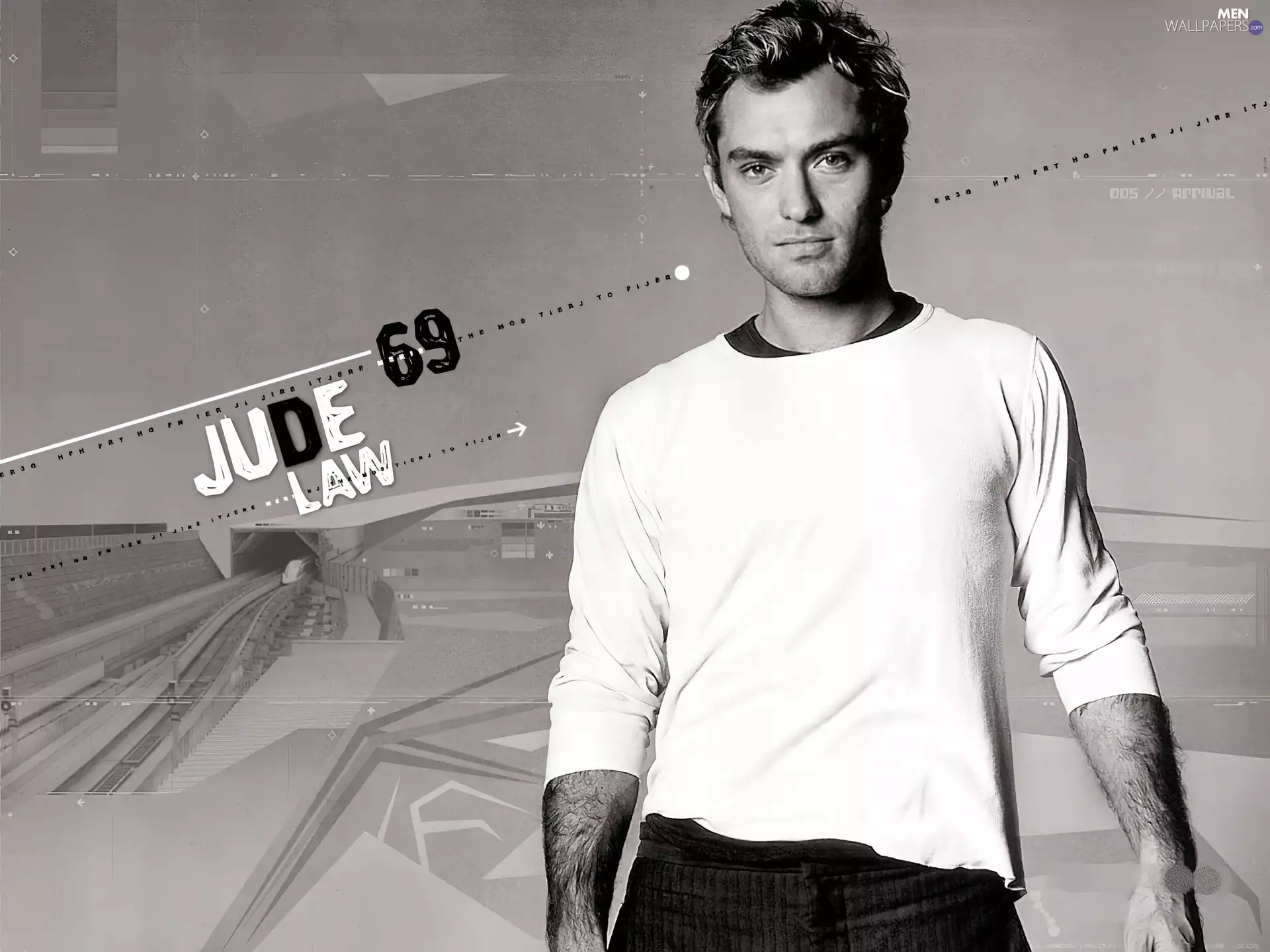 Jude Law, White shirt