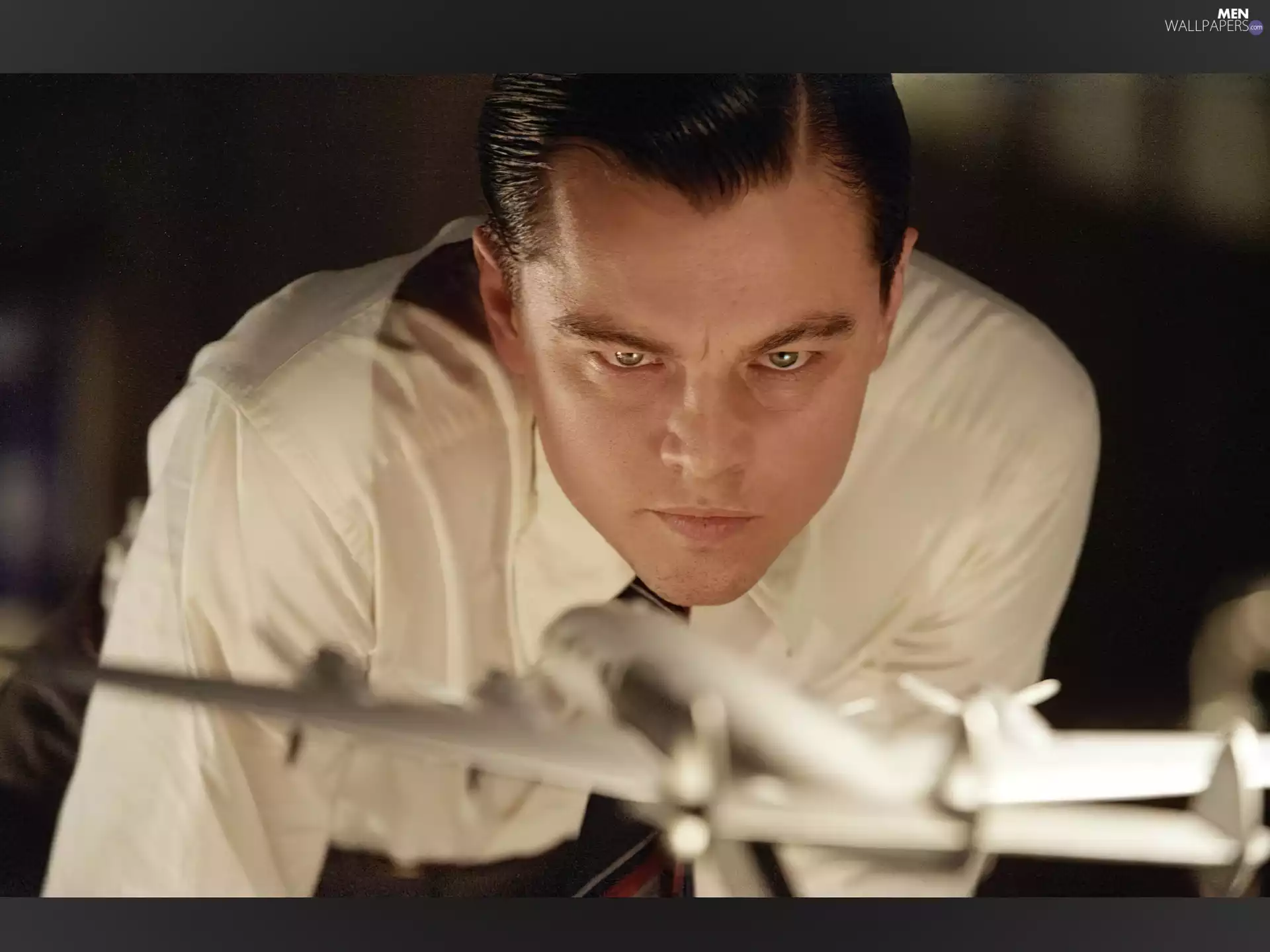 Leonardo DiCaprio, white shirt
