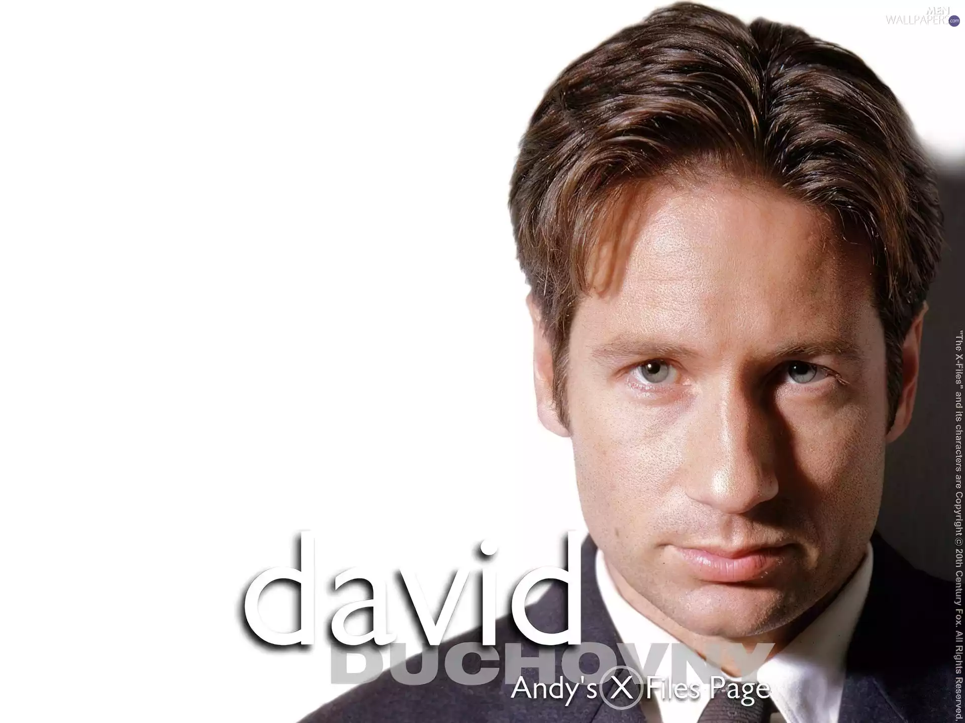 Tie, David Duchovny, shirt