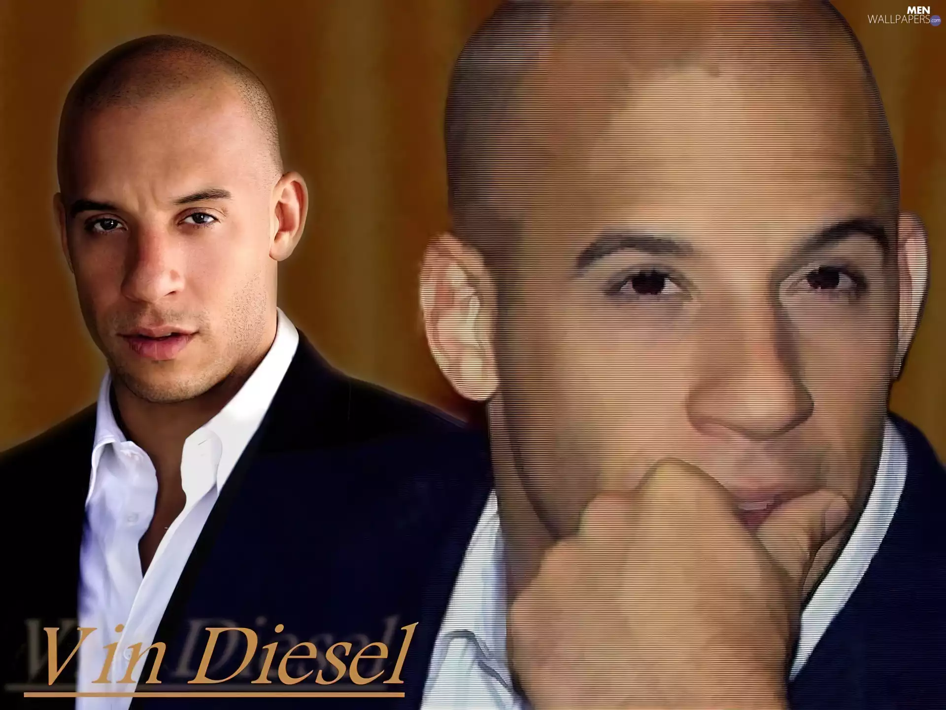 Vin Diesel, white shirt