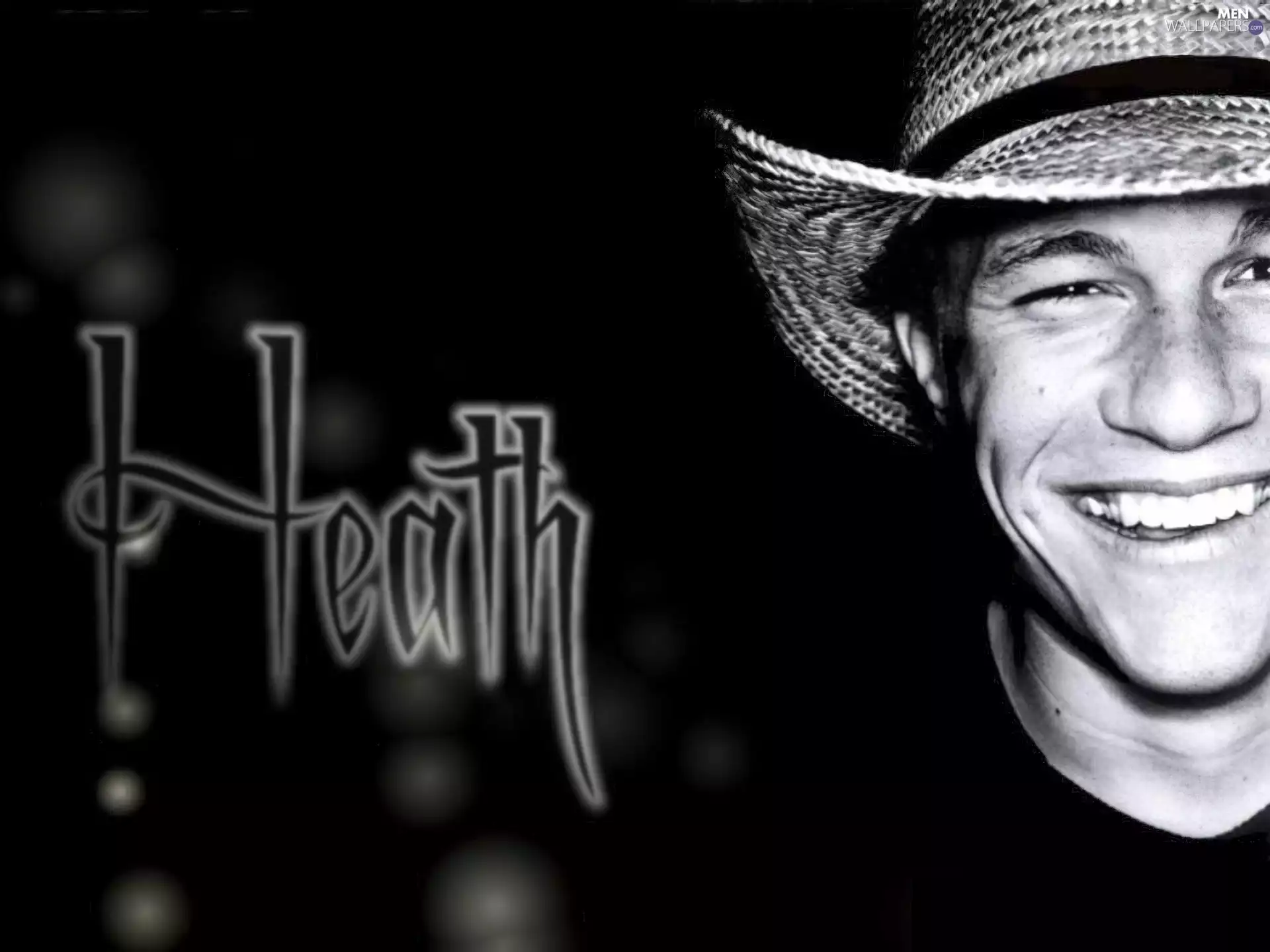 Hat, Heath Ledger, Smile