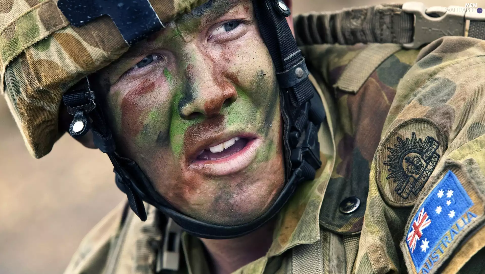 a man, Australian Soldier