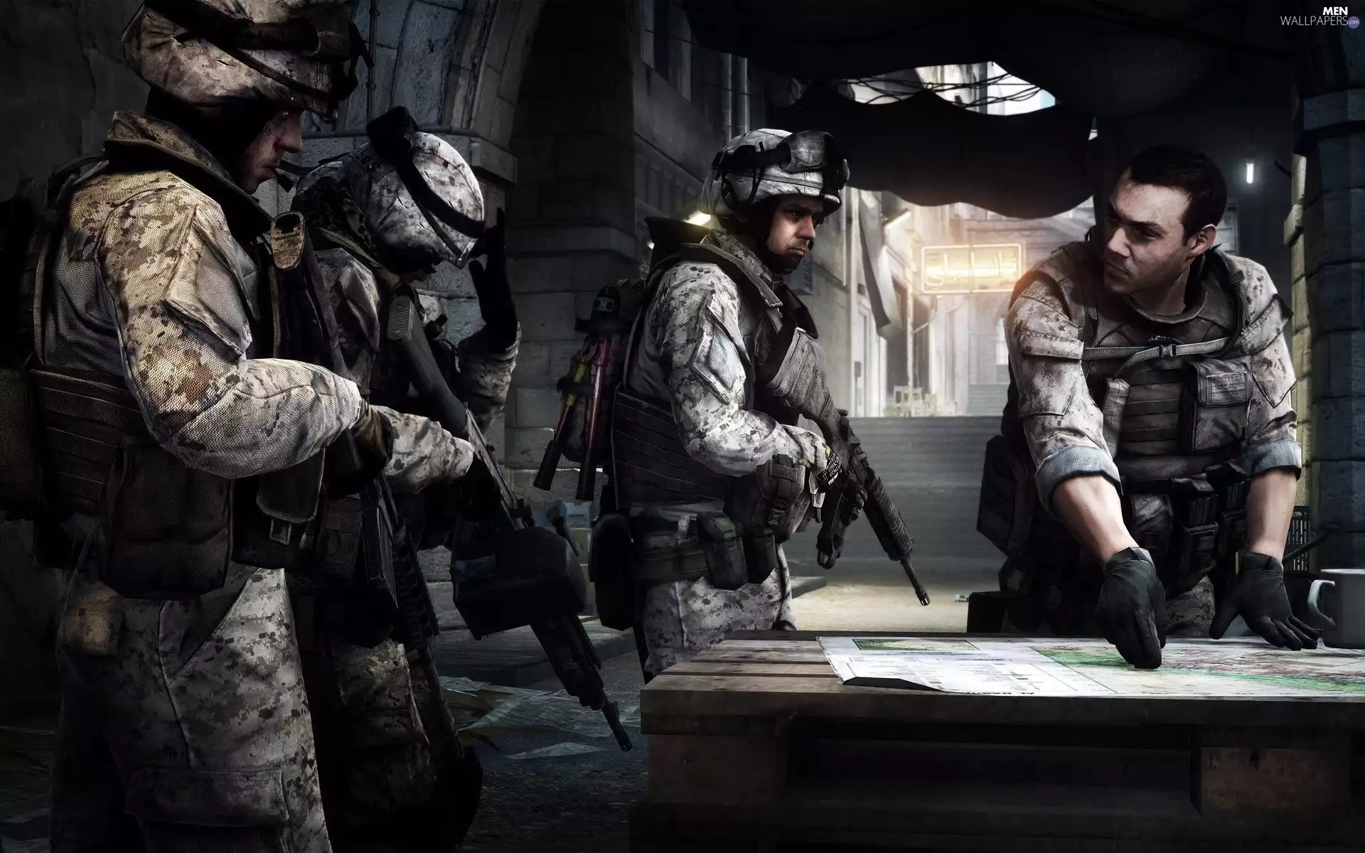 Weapons, Battlefield 3, soldiers