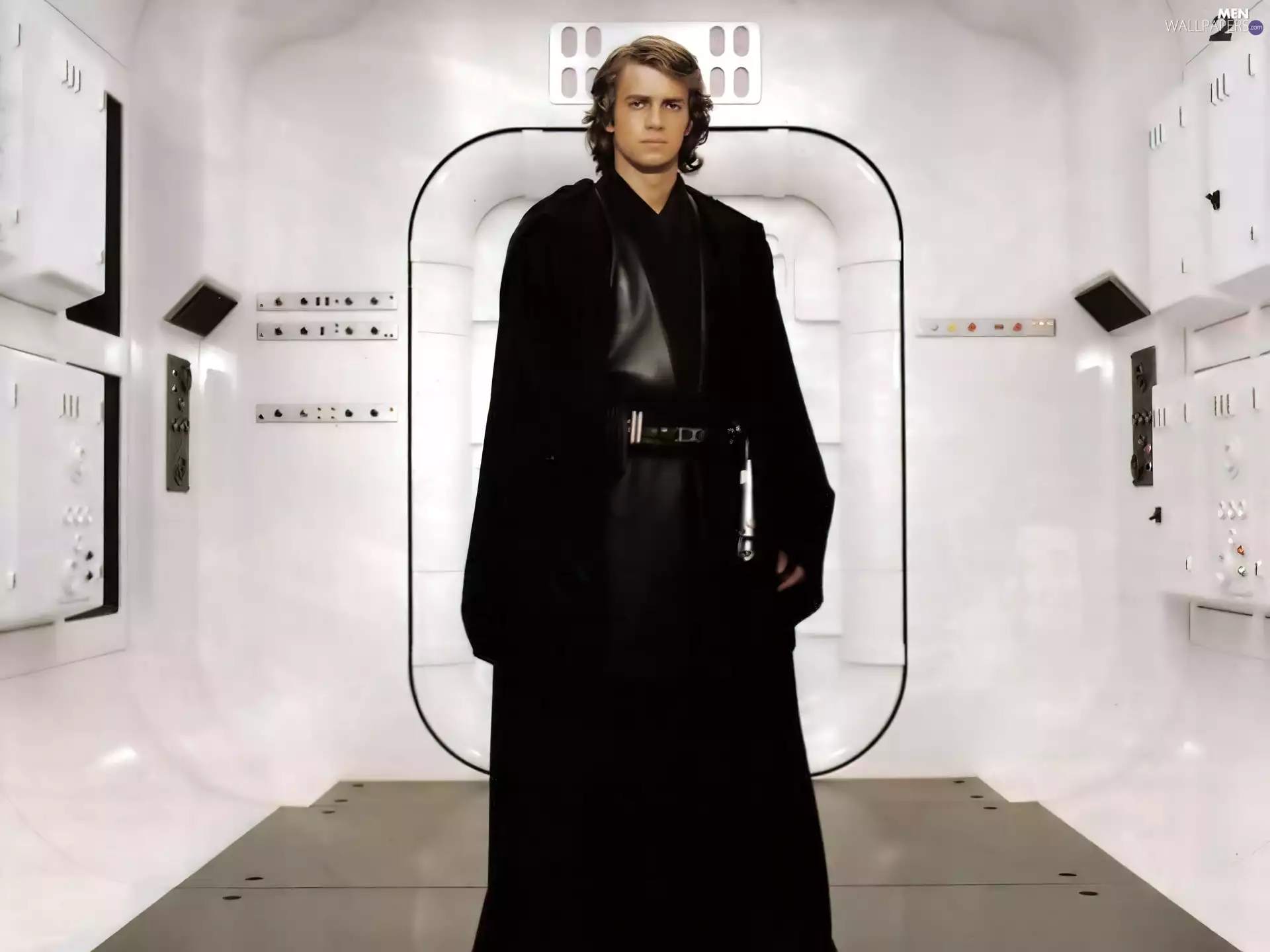 Star Wars, Black, Space, Hayden Christensen