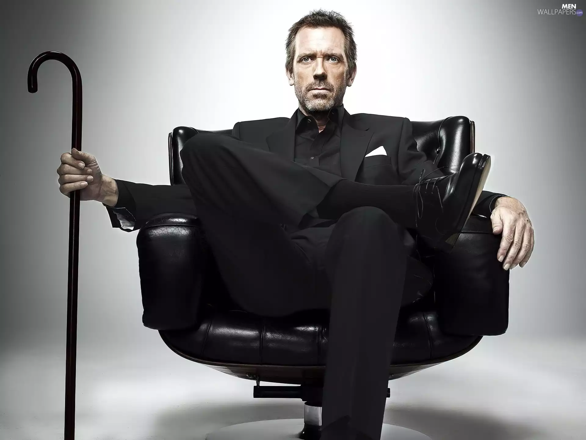 Dr House, Armchair, staff, Hugh Laurie