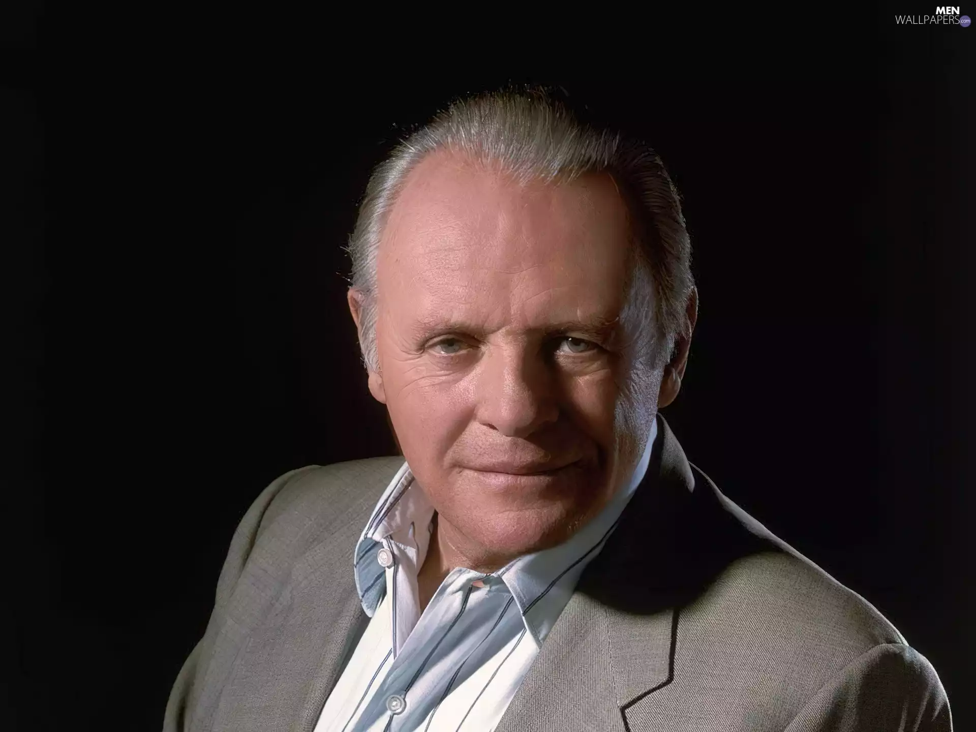 shirt, Anthony Hopkins, striped