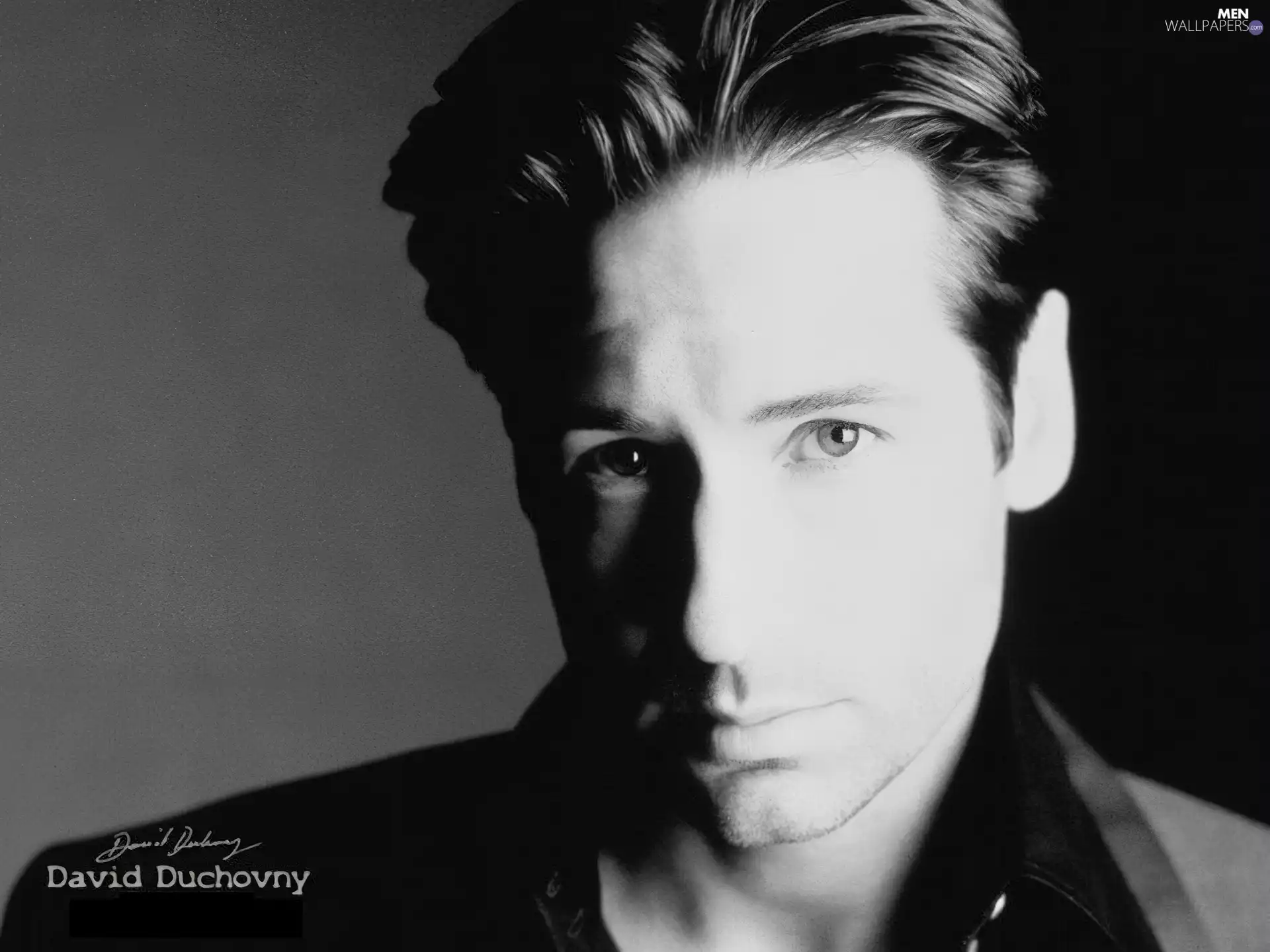 David Duchovny, dark suit