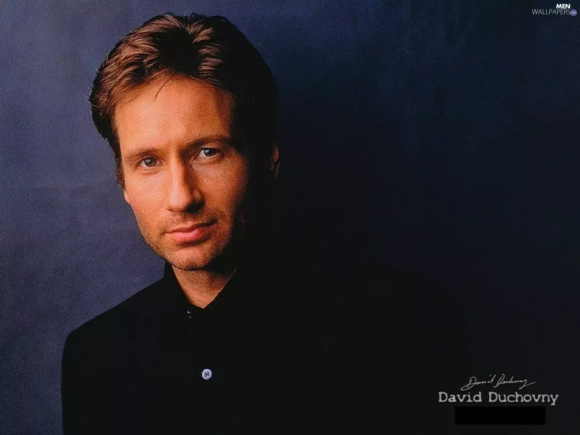 David Duchovny, dark suit