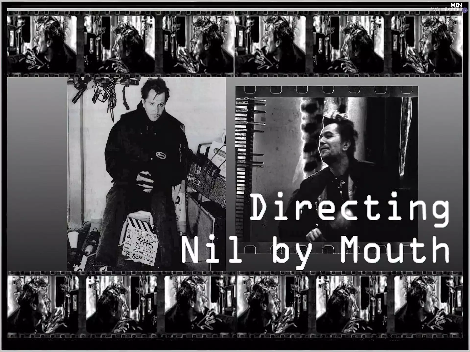 Gary Oldman, dark suit