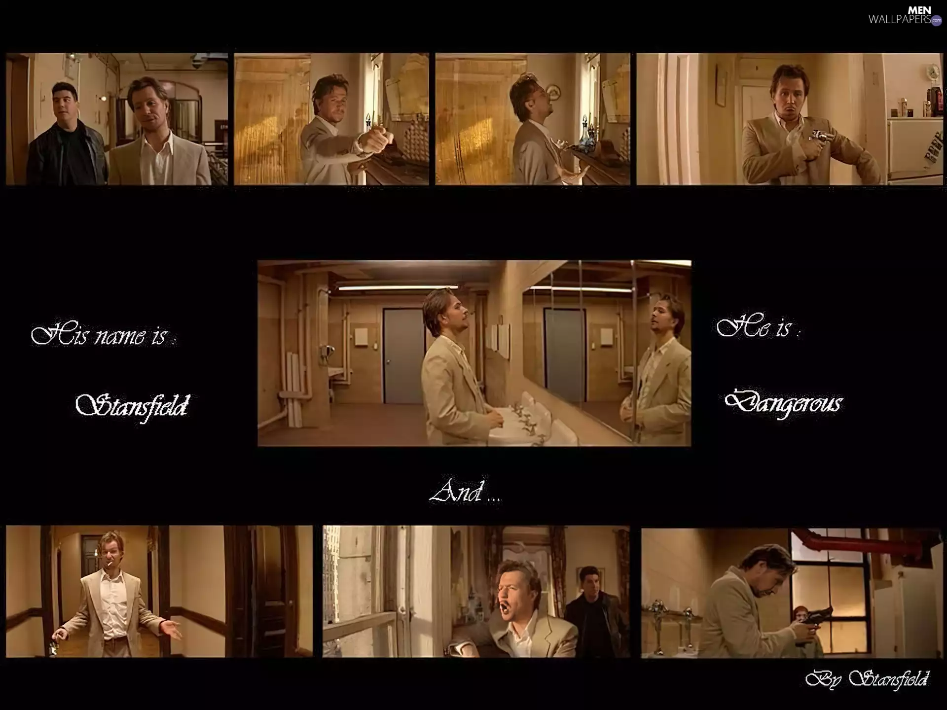 Gary Oldman, light suit