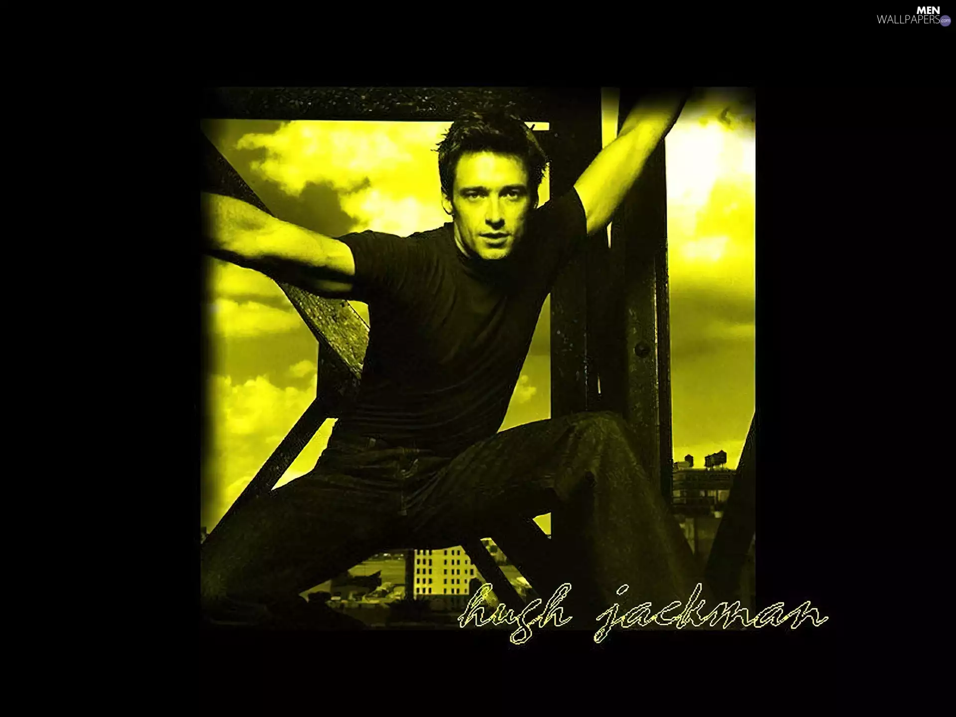 Hugh Jackman, Black Suit