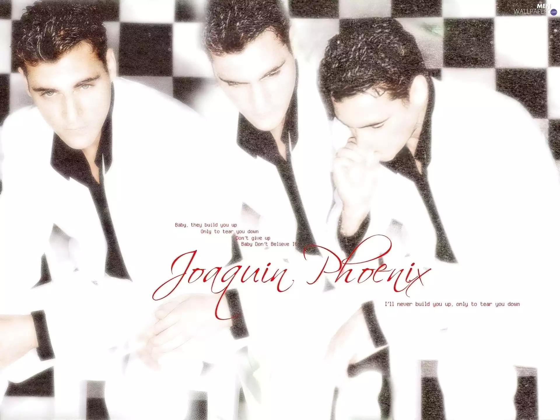 Joaquin Phoenix, White suit