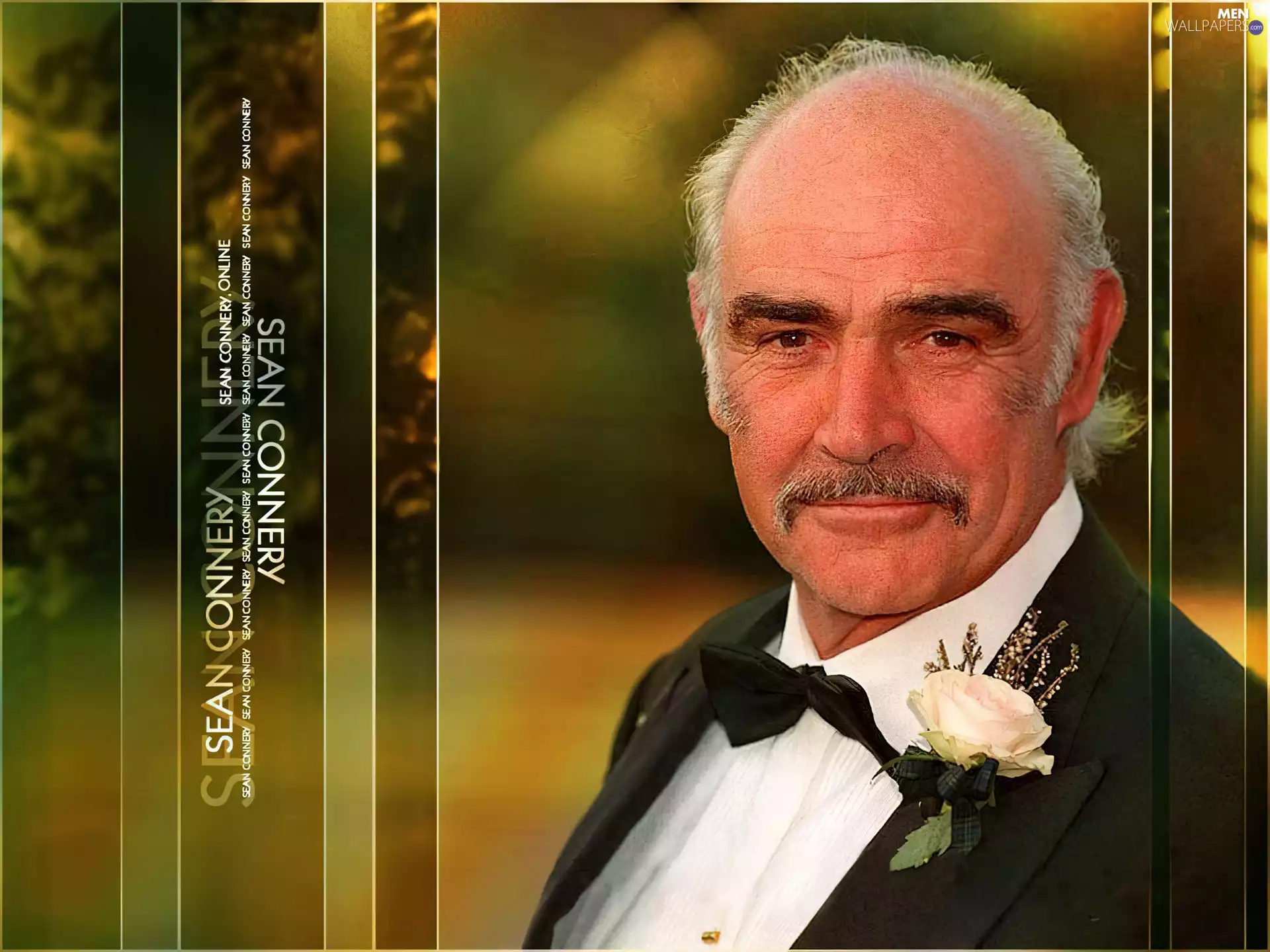 Sean Connery, black suit