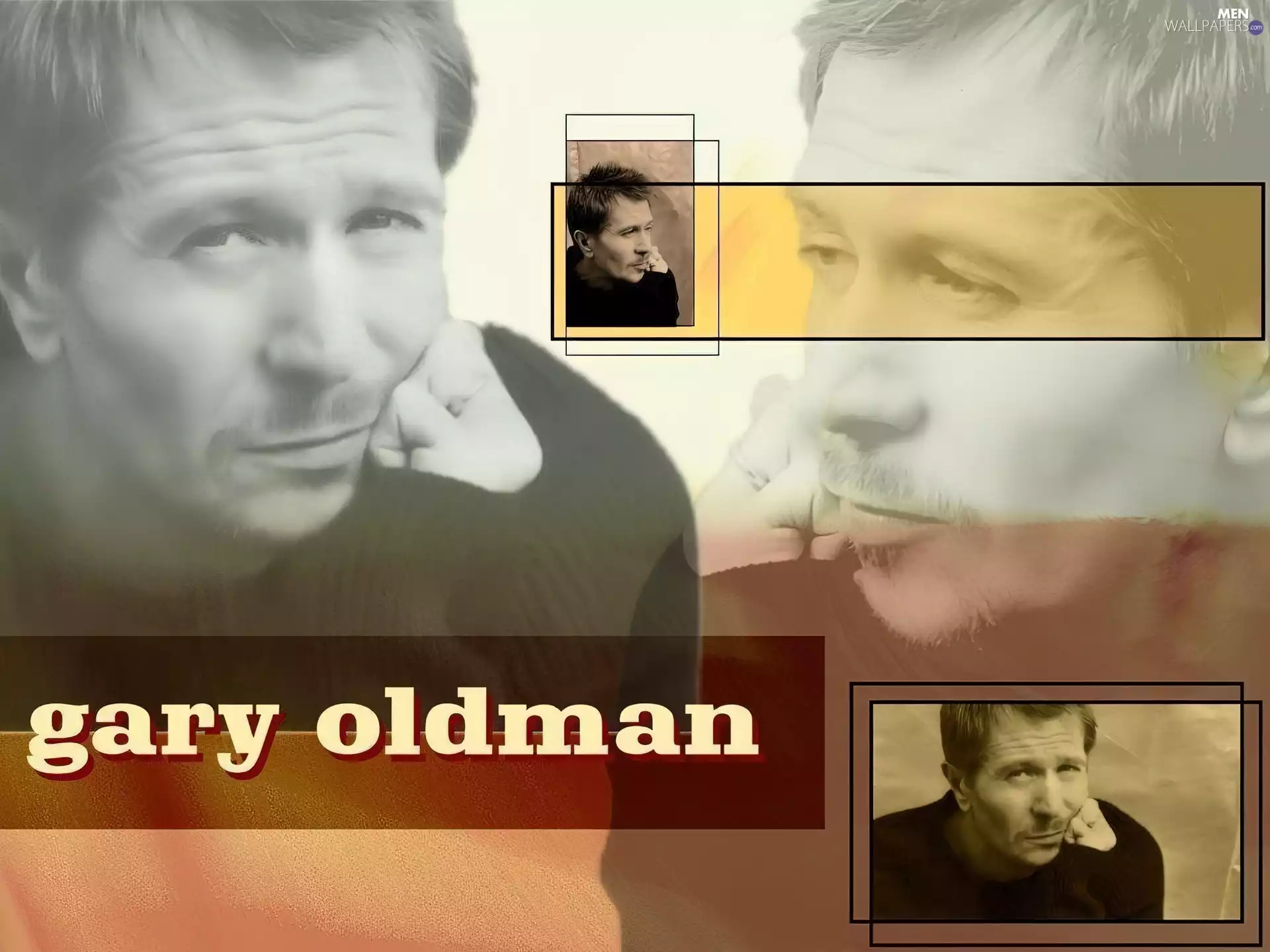 Gary Oldman, black sweater