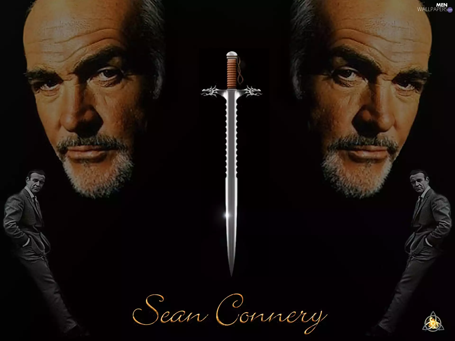 faces, Sean Connery, sword