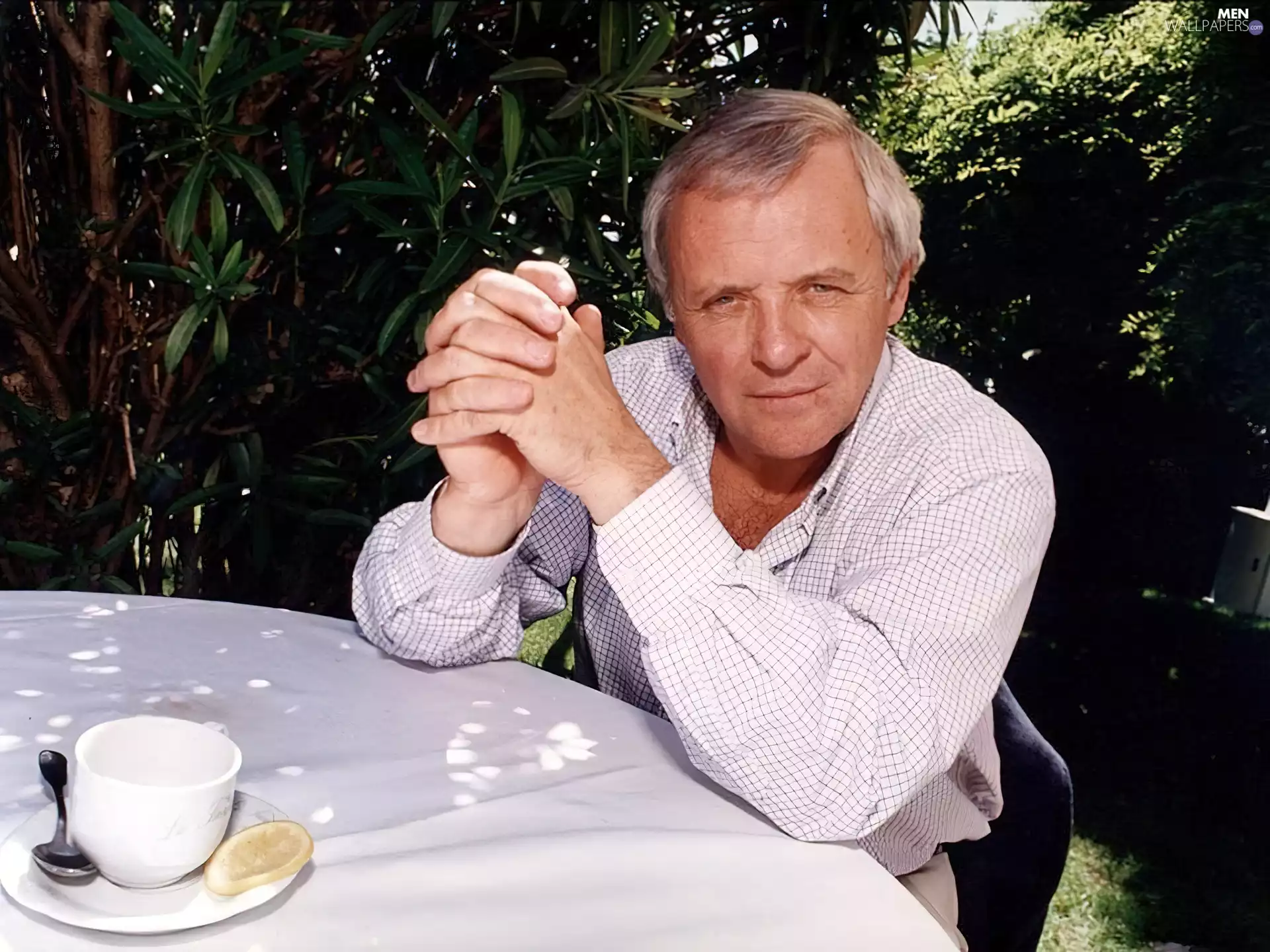 cup, Anthony Hopkins, Table