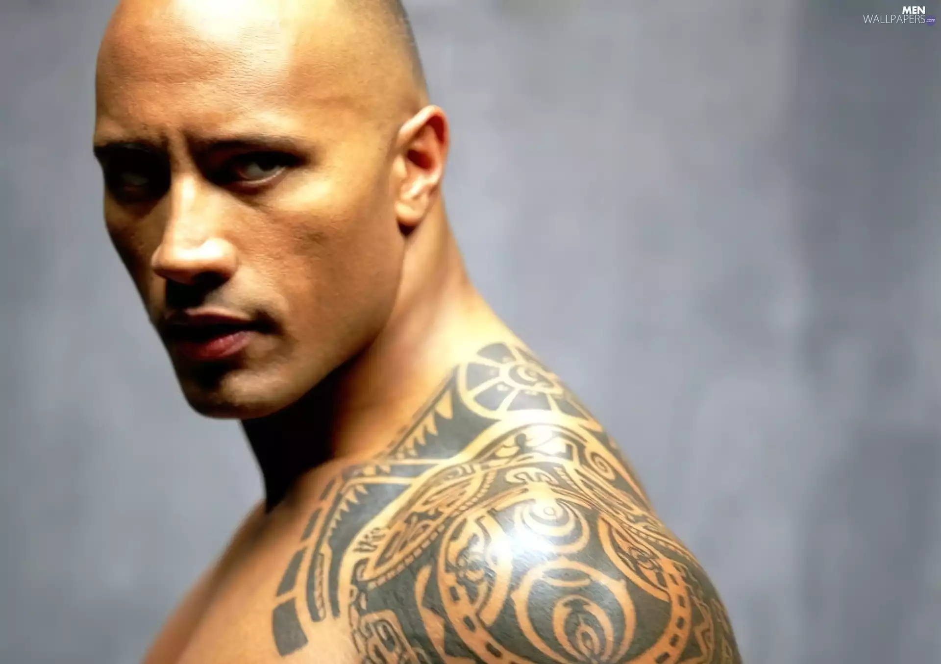 actor, Dwayne Johnson, Tattoo