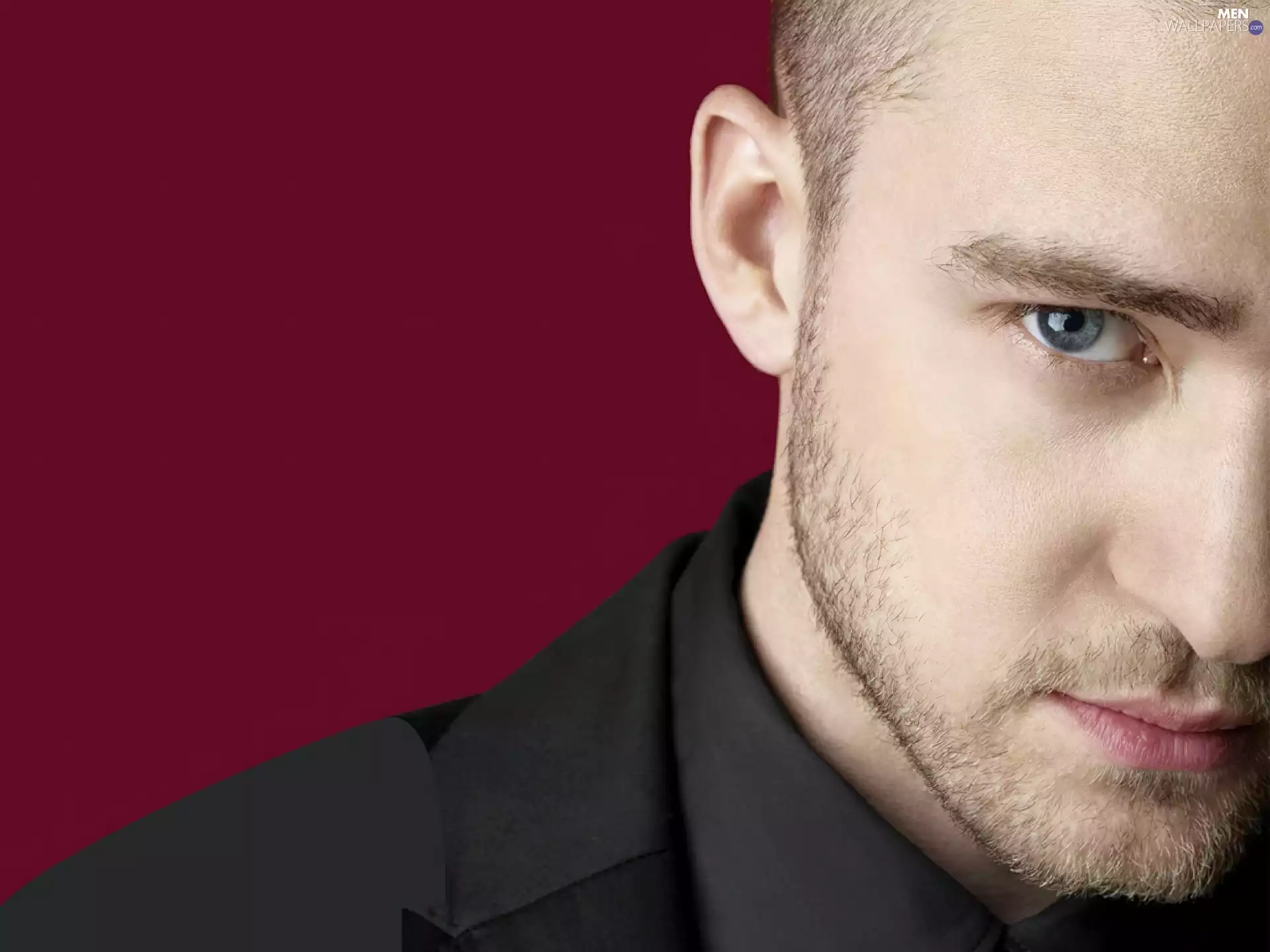 Justin Timberlake, lips, ear, eye