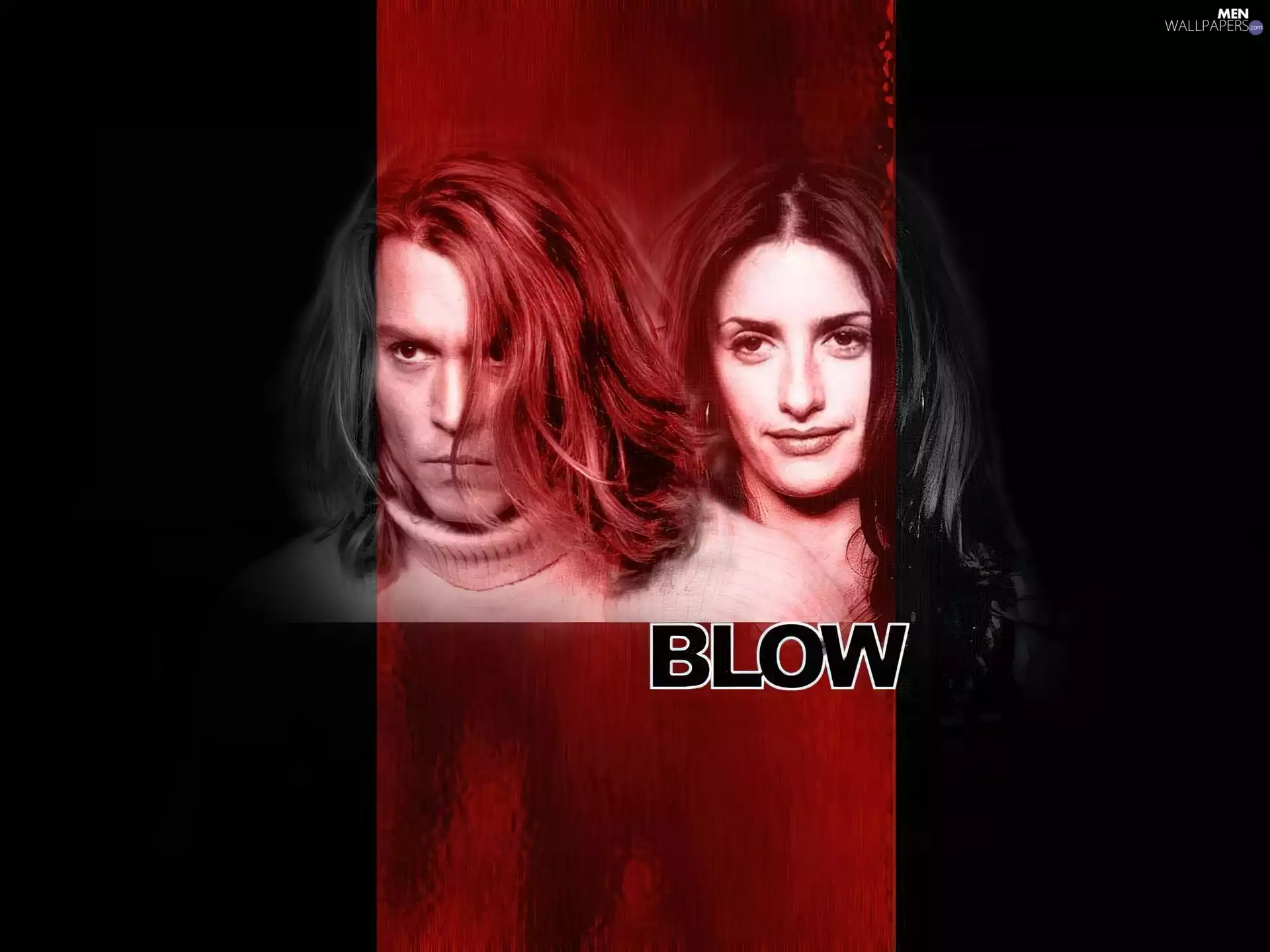 Blow, Penelope Cruz, title, Johnny Depp