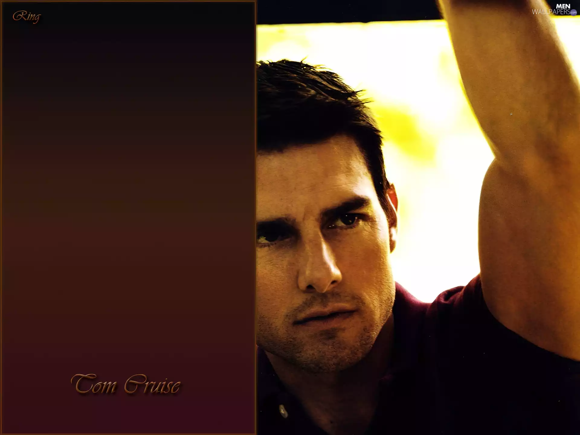 beard, Tom Cruise, dark eyes