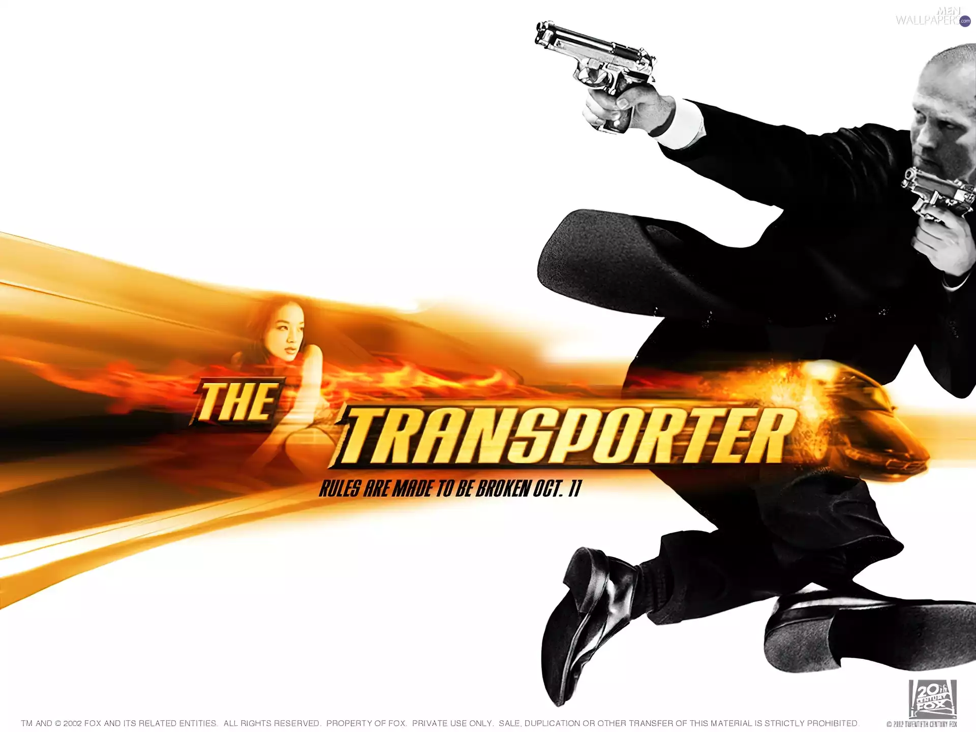 Coat, Transporter 1, Jason Statham
