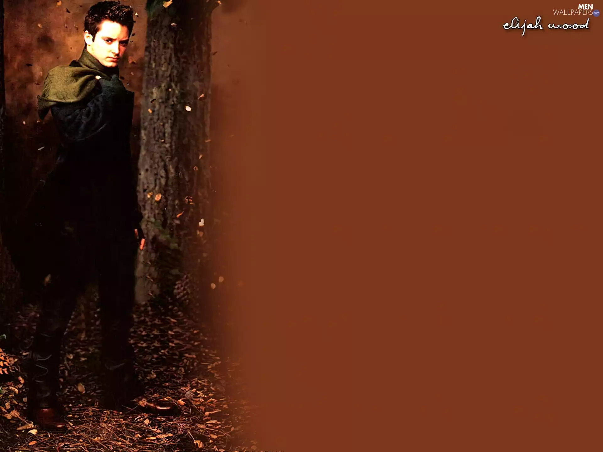 Leaf, Elijah Wood, trees
