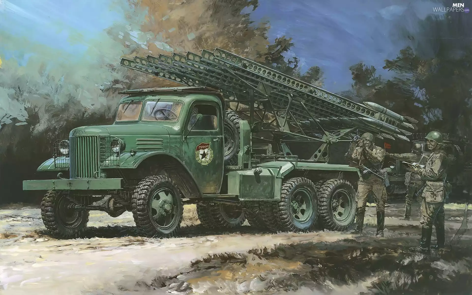 Military truck, Truck, soldiers, Automobile