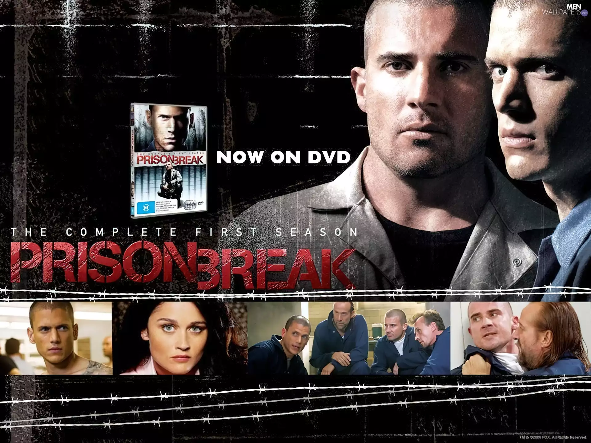 Prison Break, photos, Wentworth Miller, Robin Tunney, Dominic Purcell, Prison Break