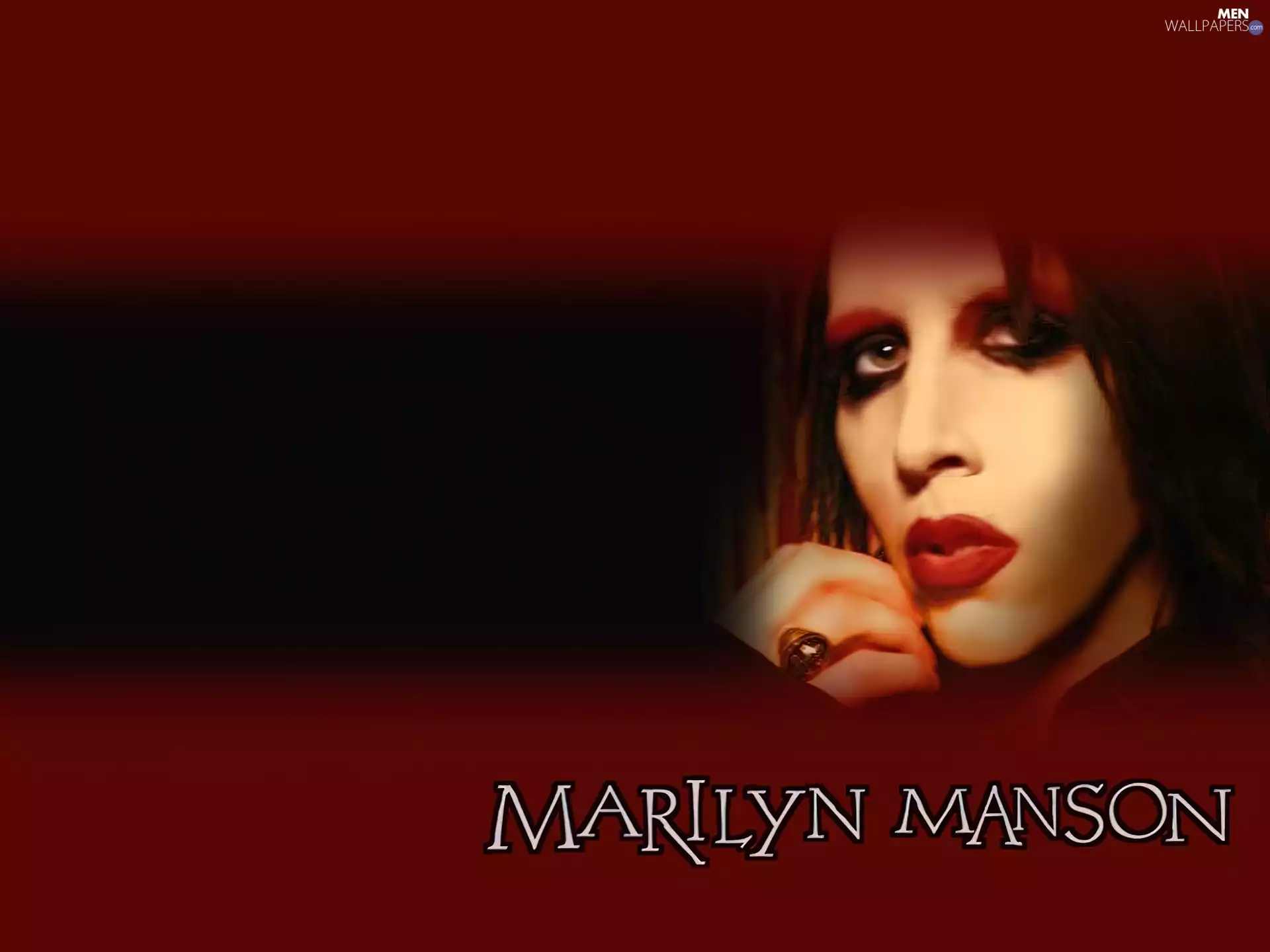make-up, Marilyn Manson, signet