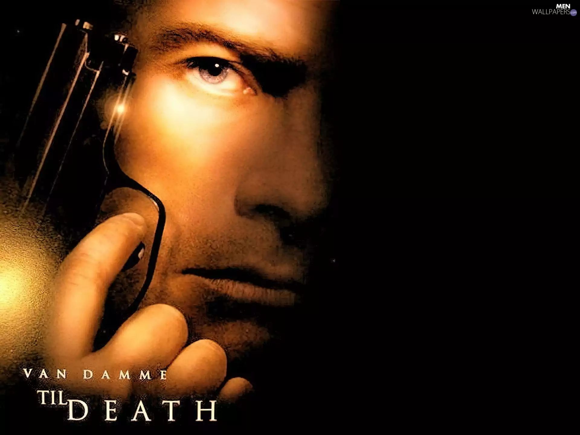 Gun, Jean Claude Van Damme, face