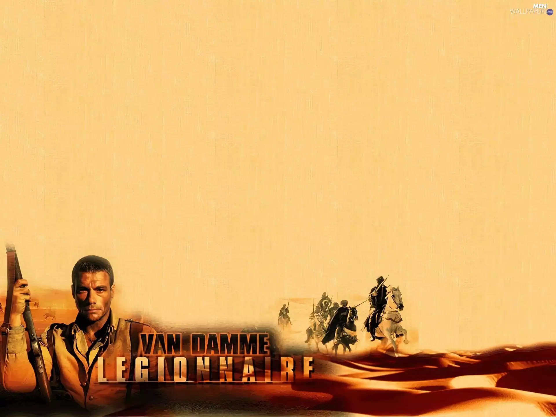 Desert, Jean Claude Van Damme, Weapons