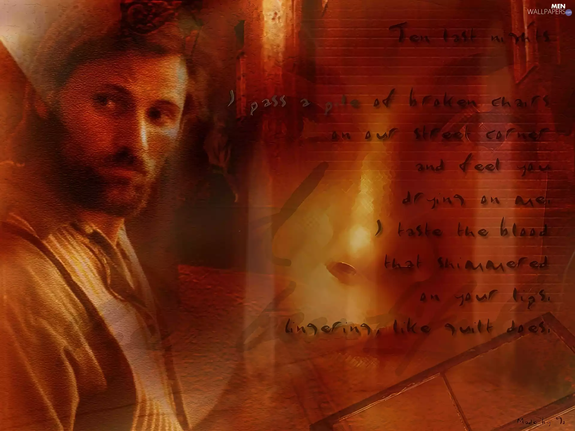 Viggo Mortensen, beard