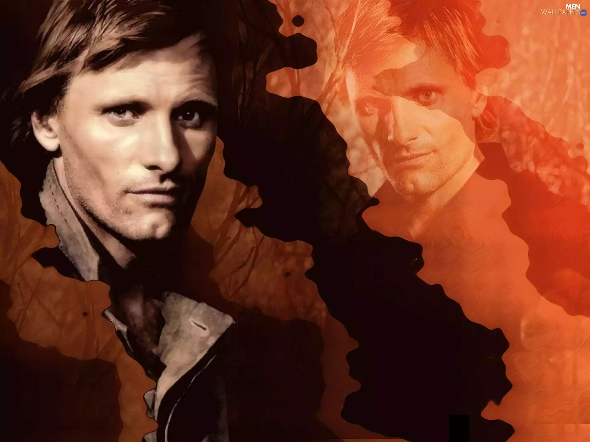 Viggo Mortensen, face