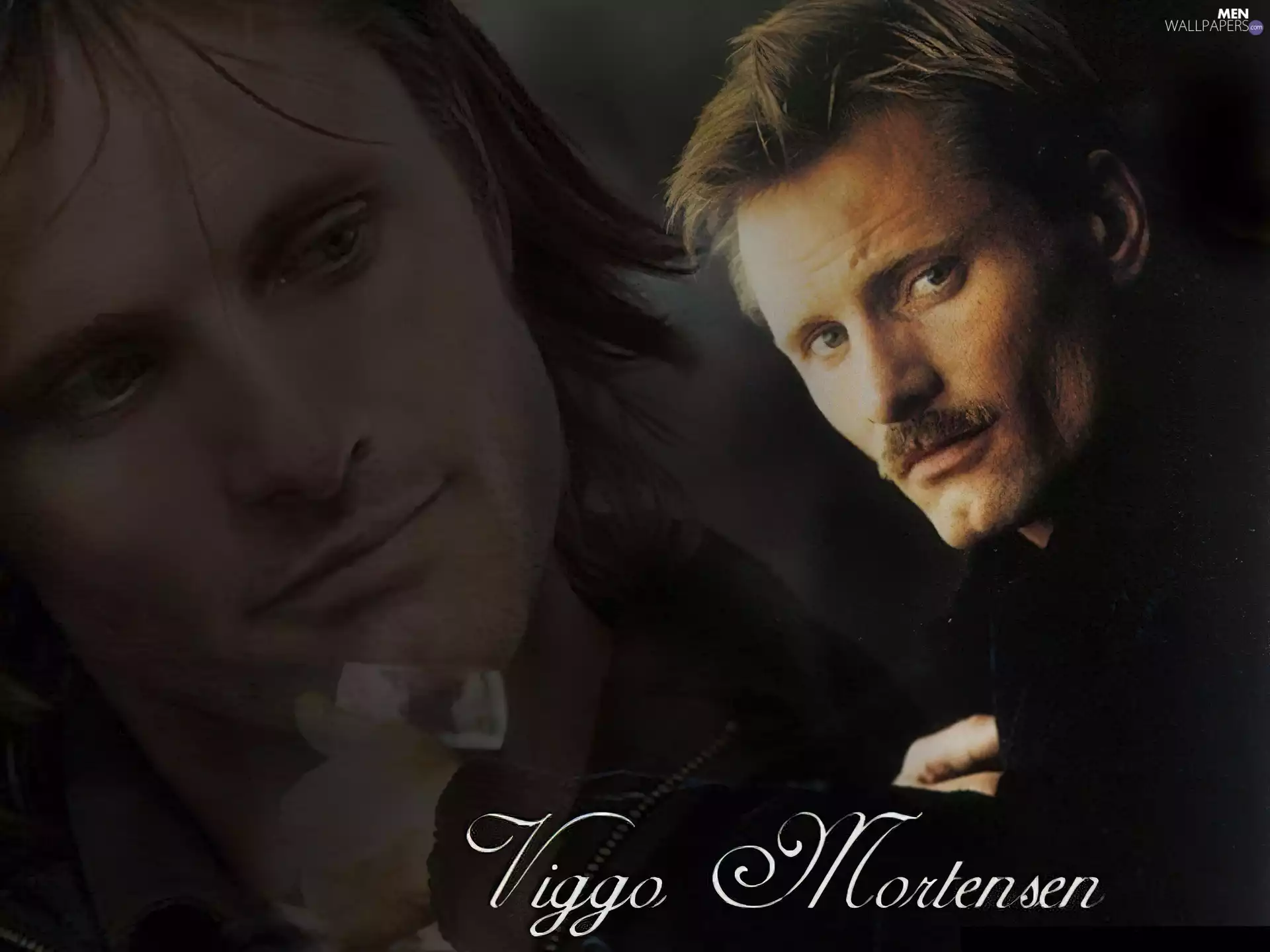 Viggo Mortensen, mustache
