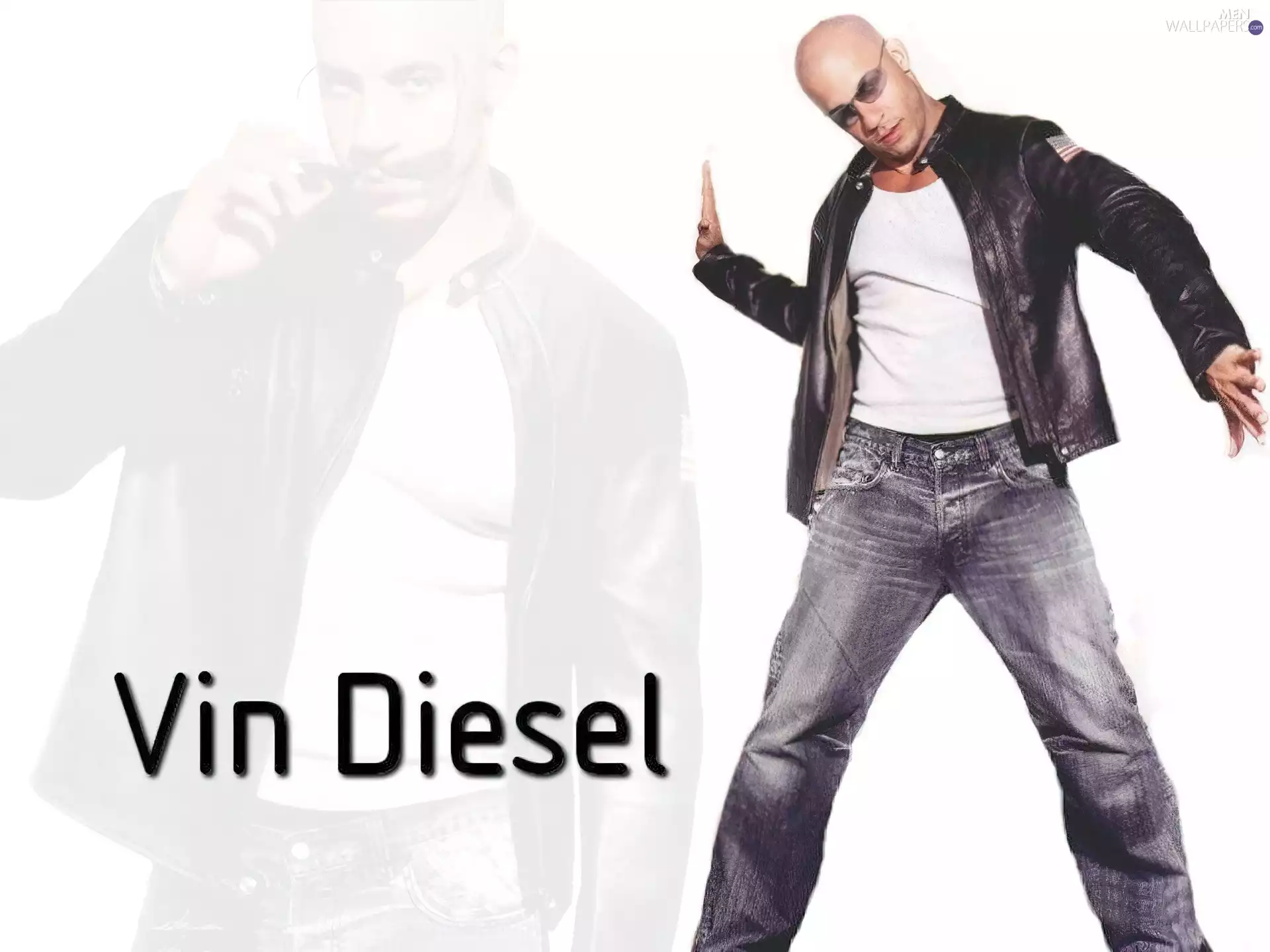 Glasses, Vin Diesel, Black jacked
