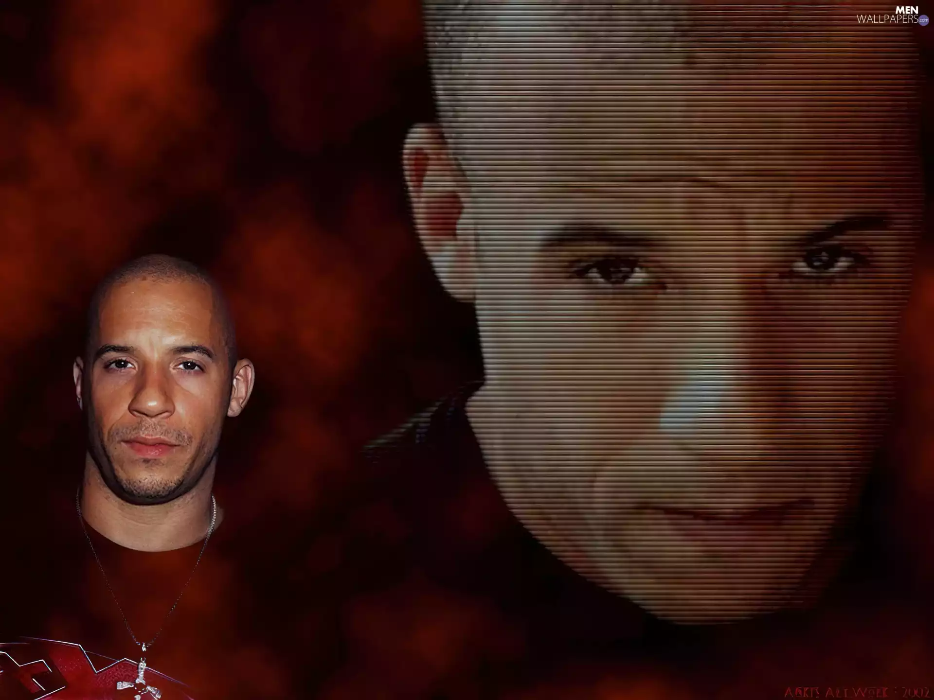 Vin Diesel, face