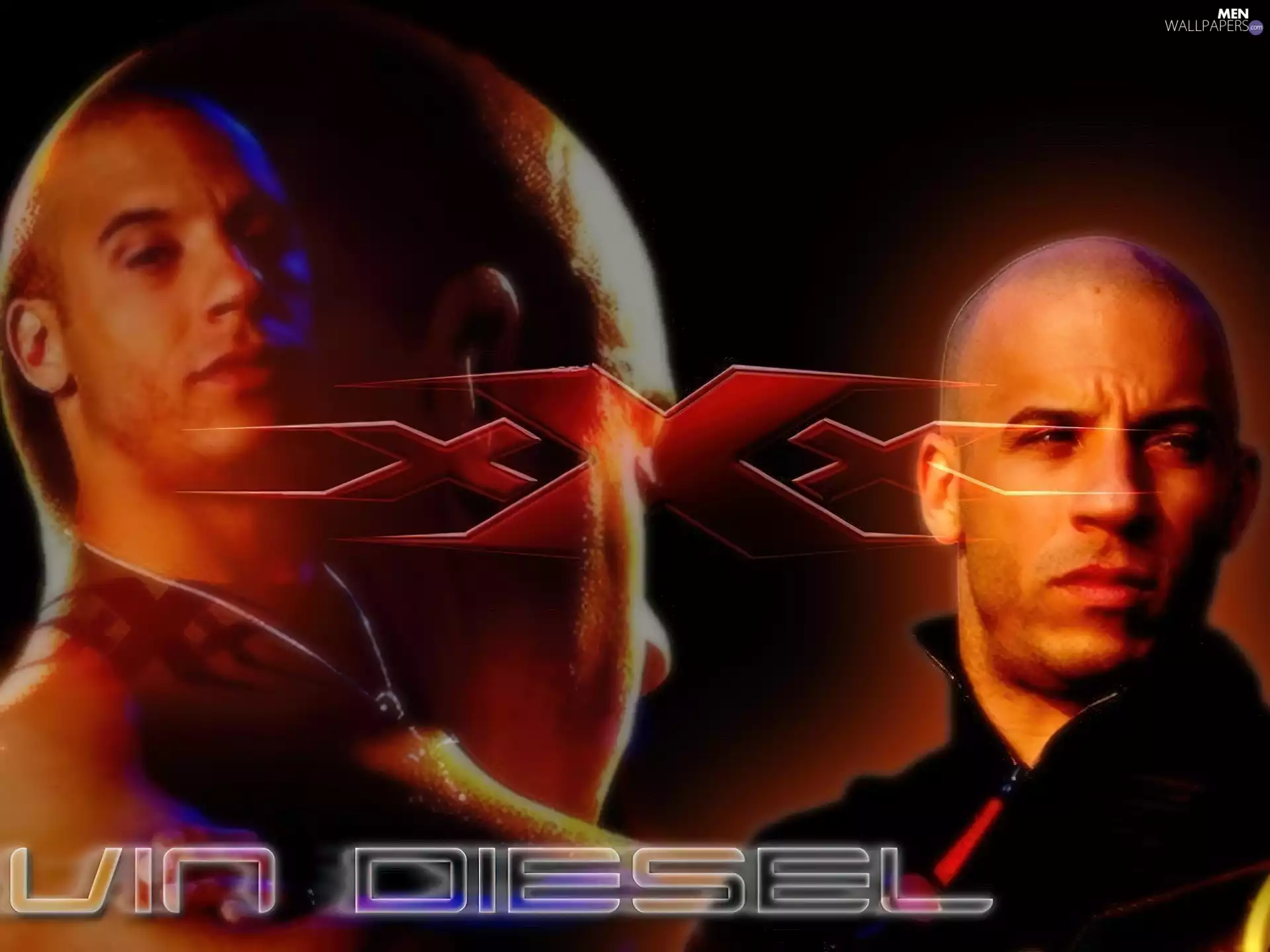 Vin Diesel, face