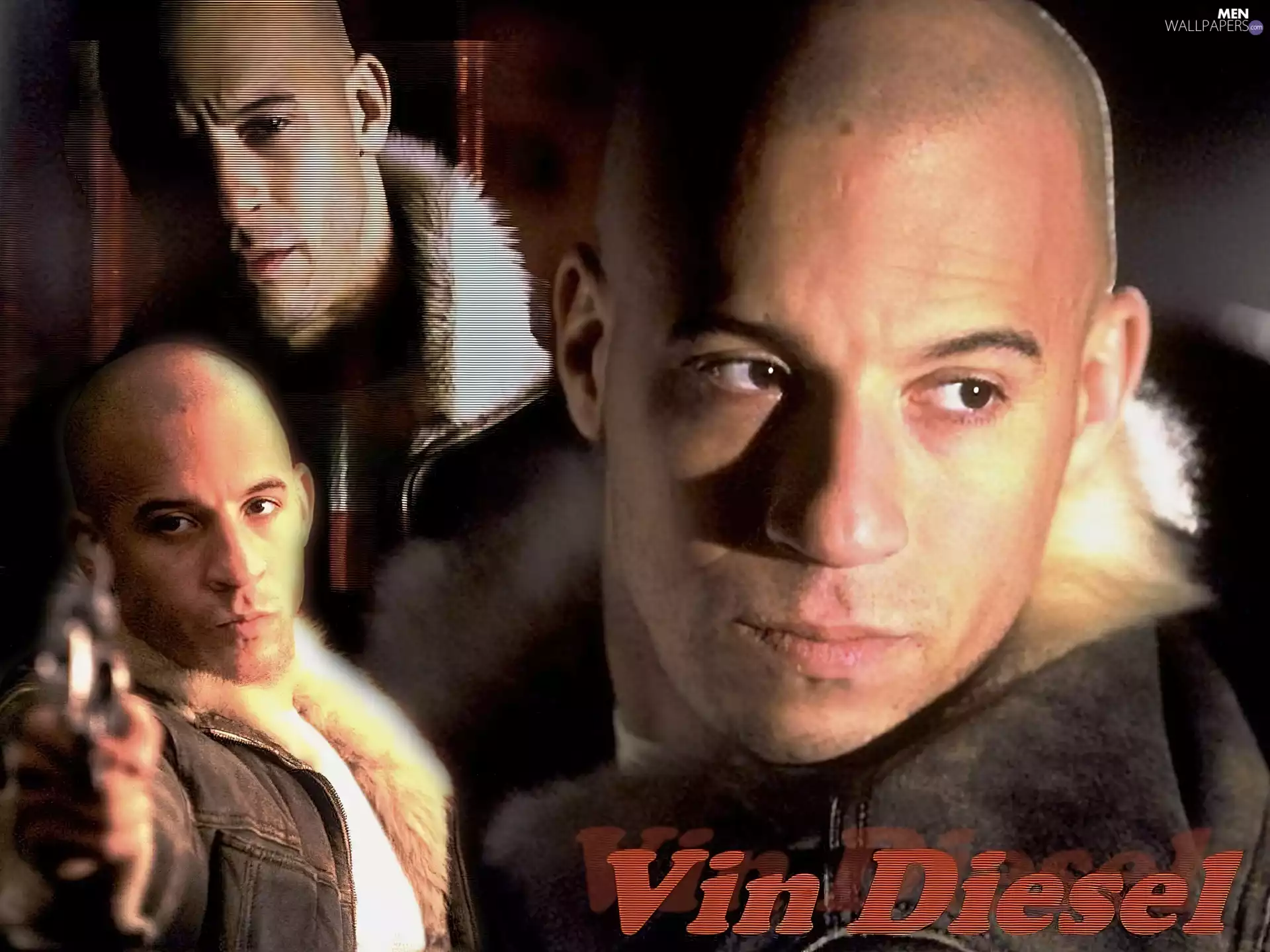 Vin Diesel, face