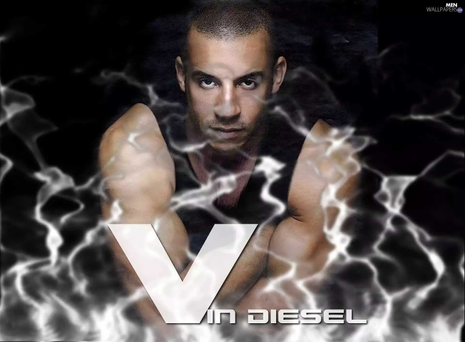 Vin Diesel, face