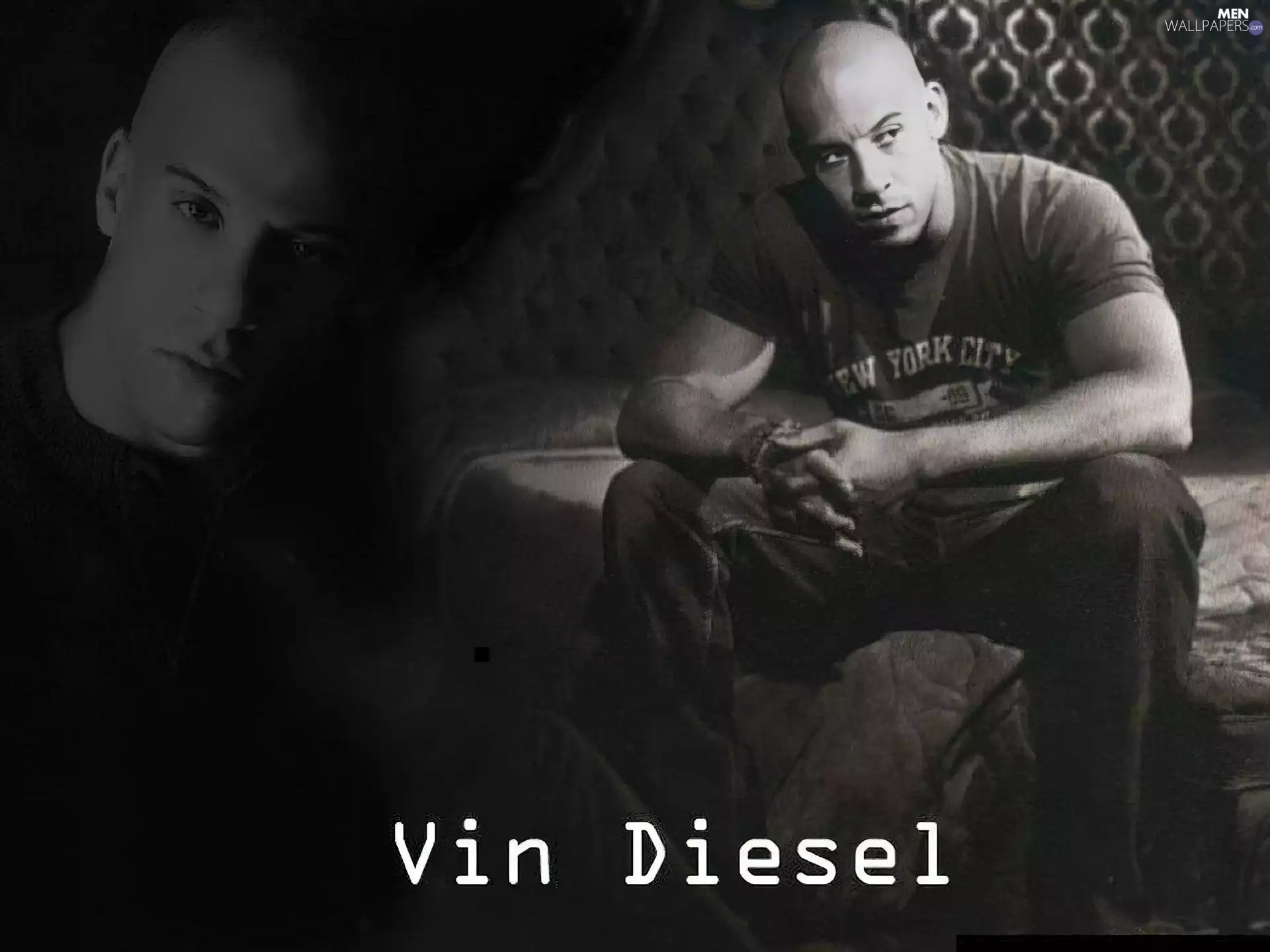 Vin Diesel, face