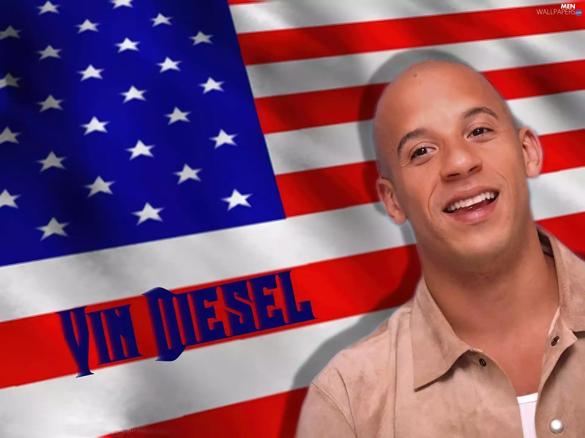 Vin Diesel, flag
