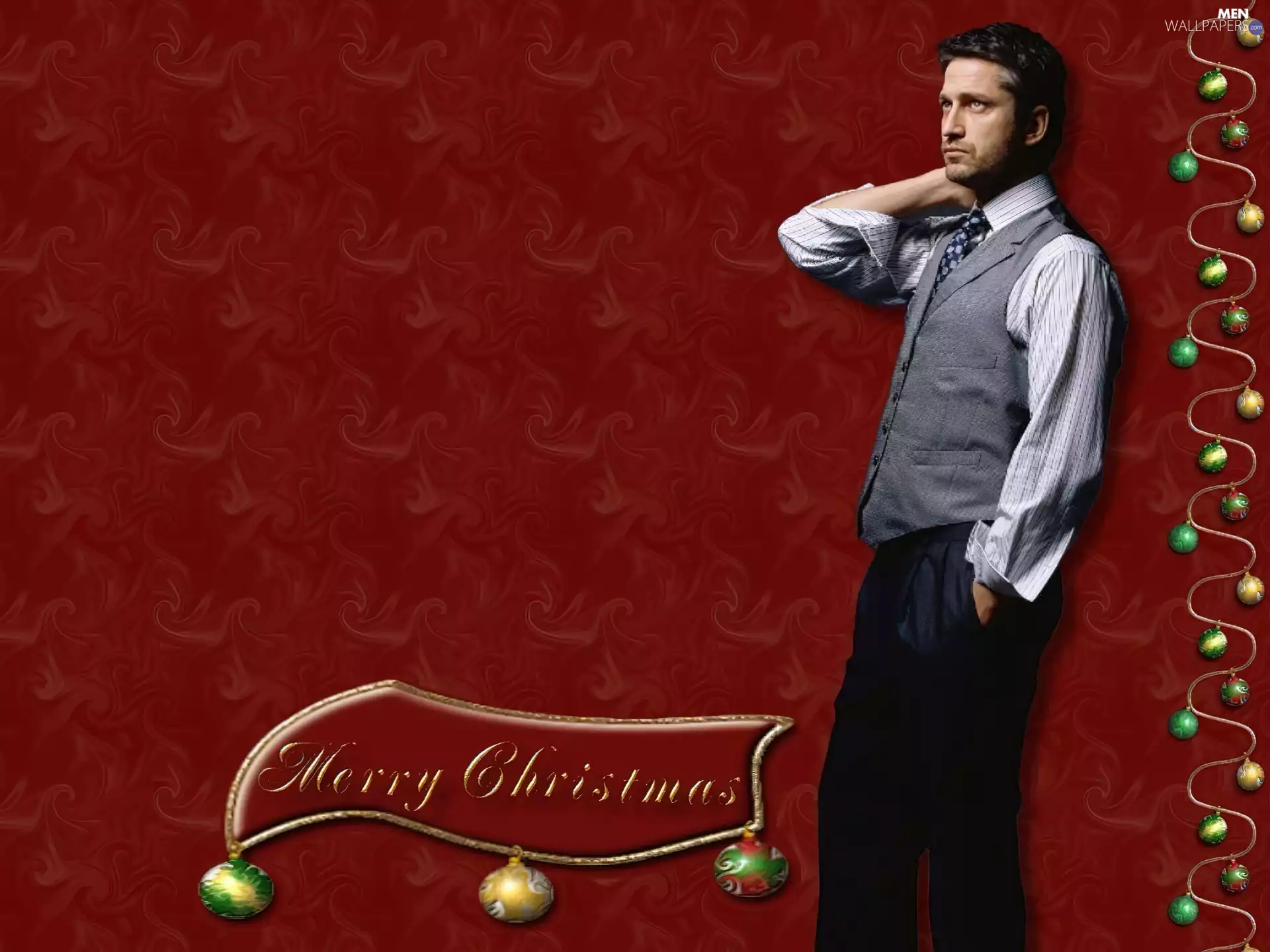 shirt, Gerard Butler, waistcoat