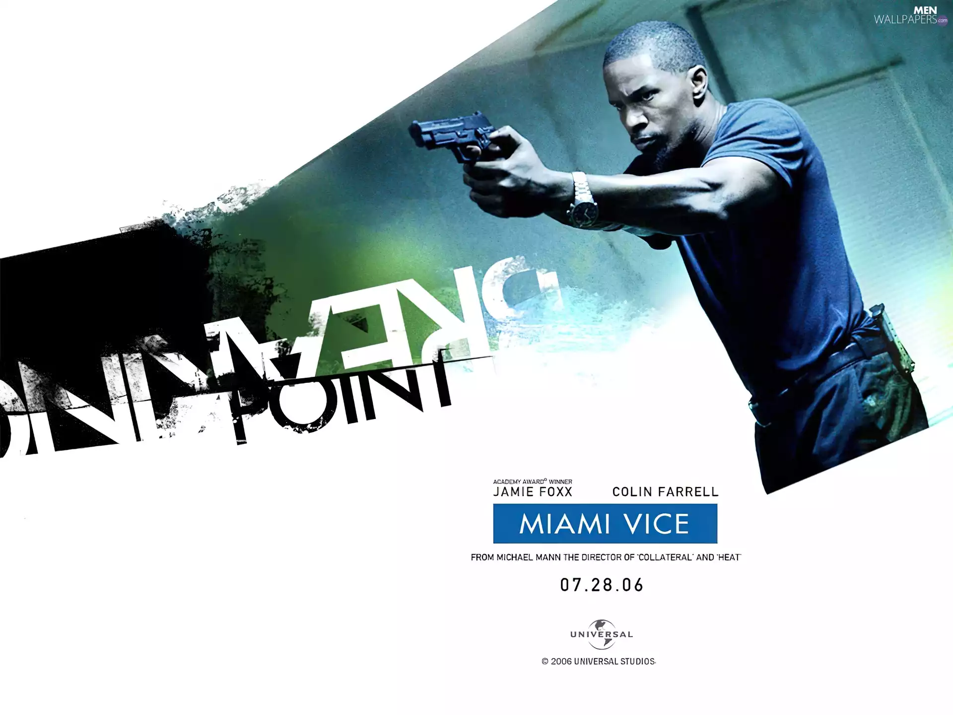 detective, Jamie Foxx, Weapons, Miami Vice