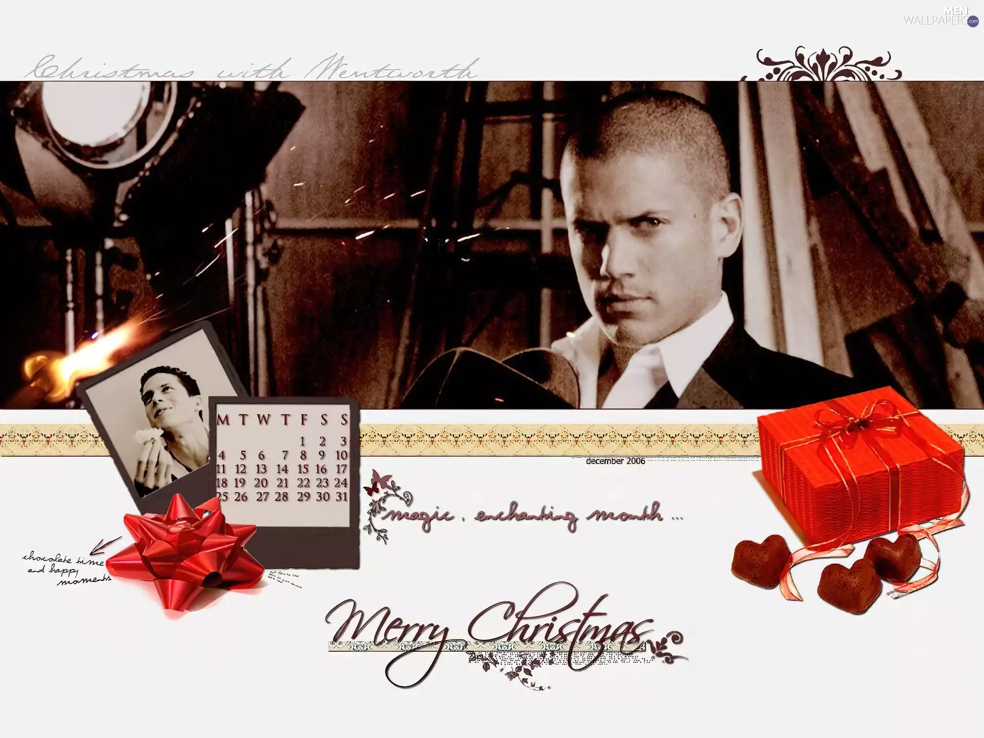 Wentworth Miller, Calendar