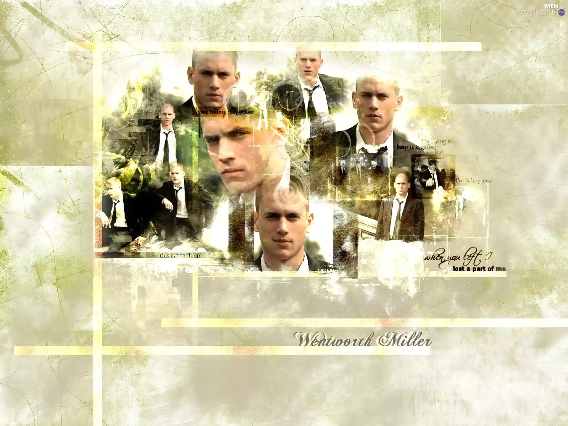 Wentworth Miller, faces