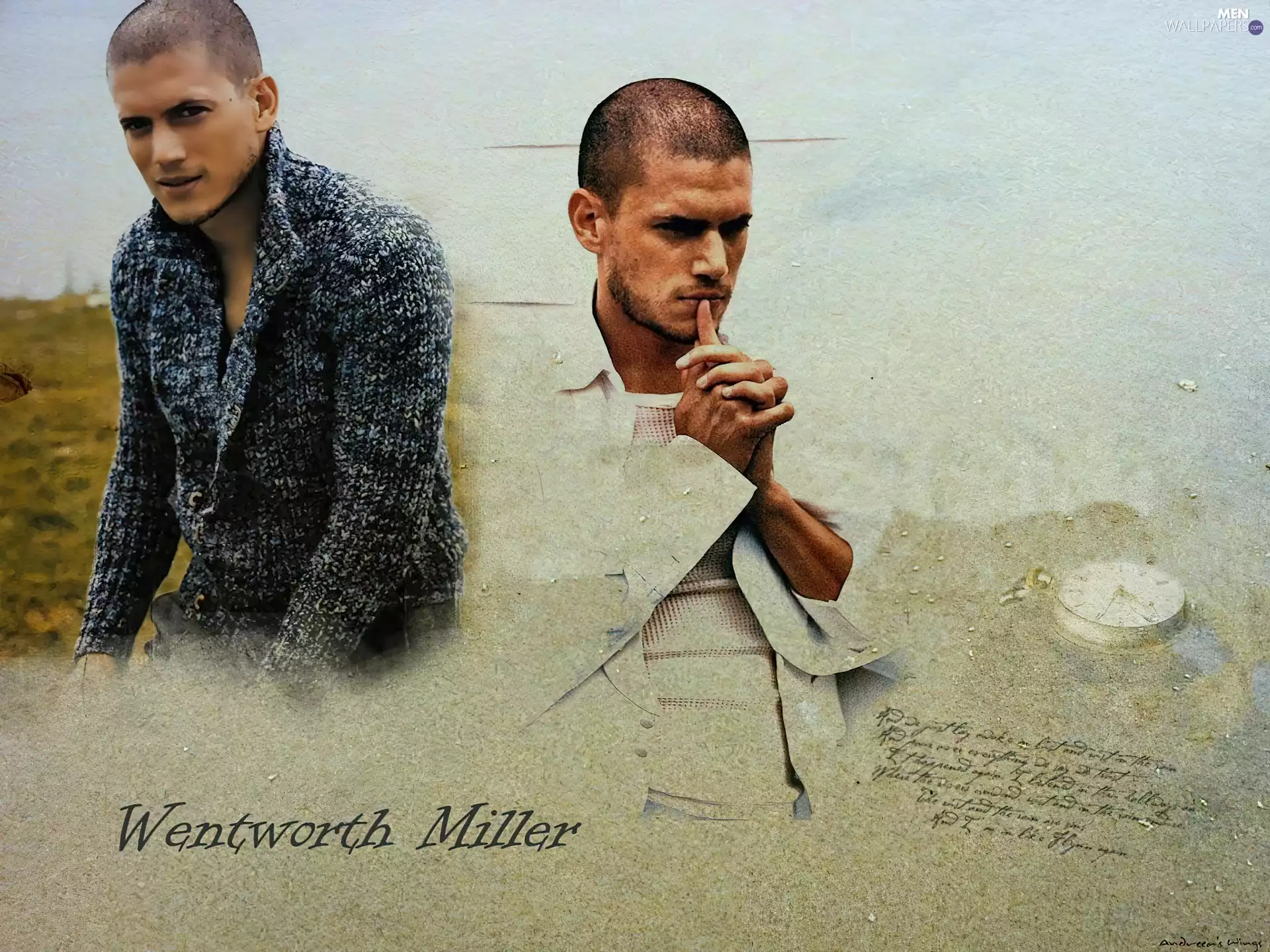 Wentworth Miller, Sweater