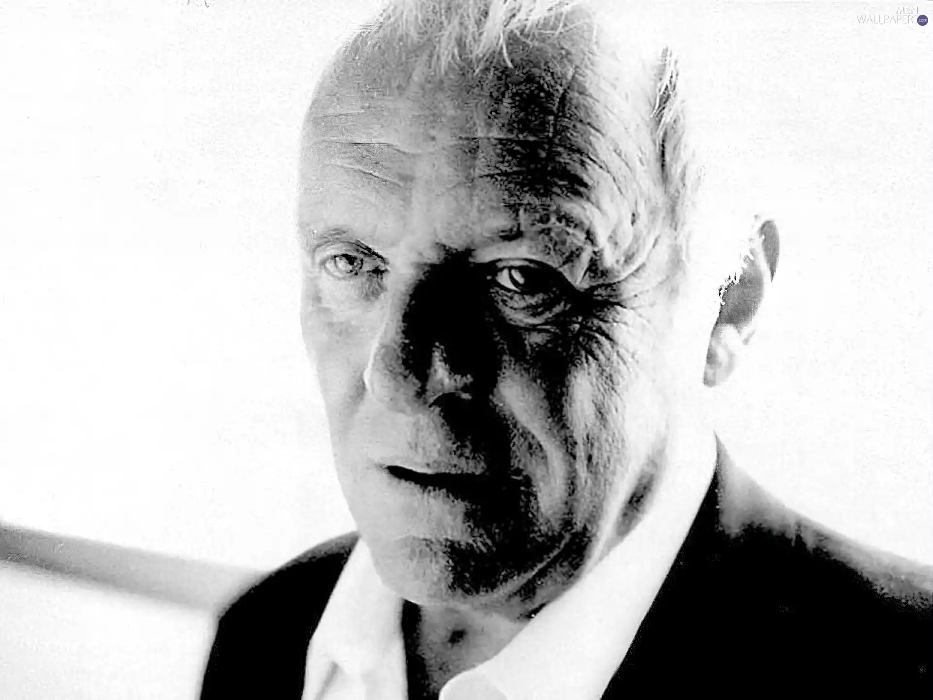 shirt, Anthony Hopkins, White