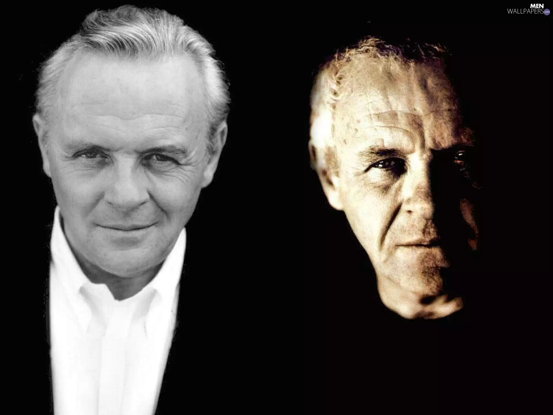 shirt, Anthony Hopkins, White